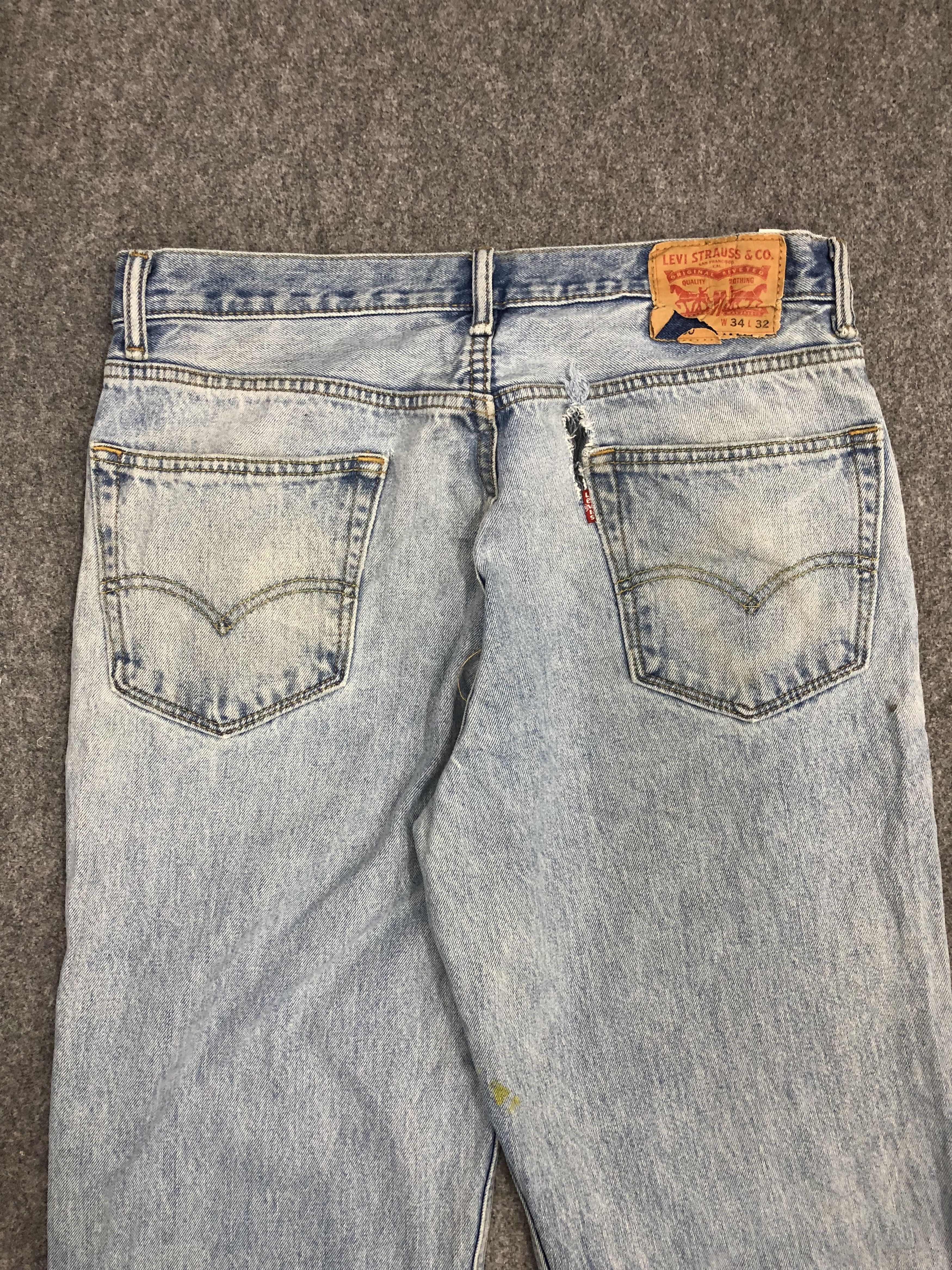 Levi's × Vintage Vintage Levis Jeans DP0983 Size US 34 / EU 50 - 4 Thumbnail