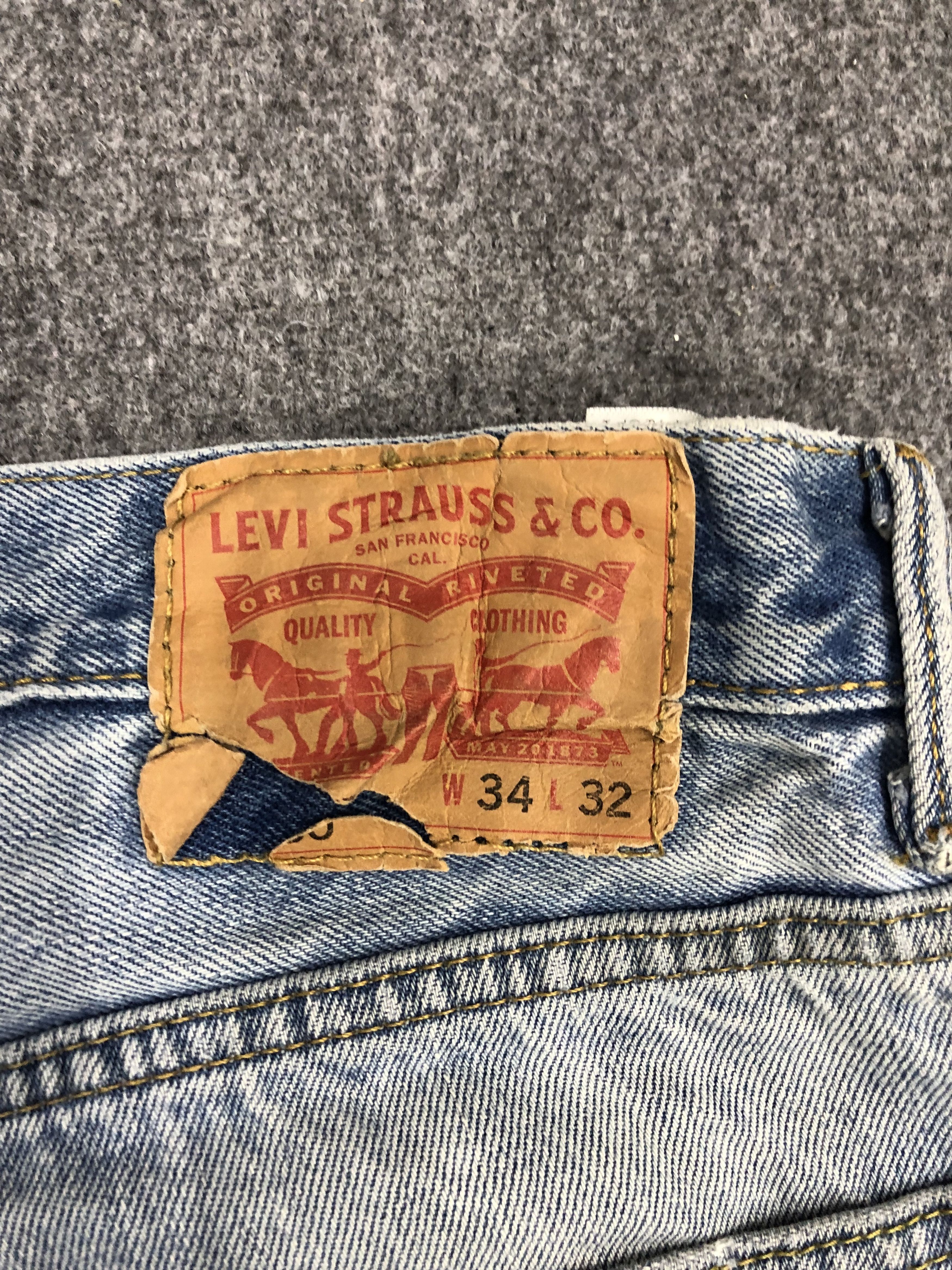 Levi's × Vintage Vintage Levis Jeans DP0983 Size US 34 / EU 50 - 5 Thumbnail