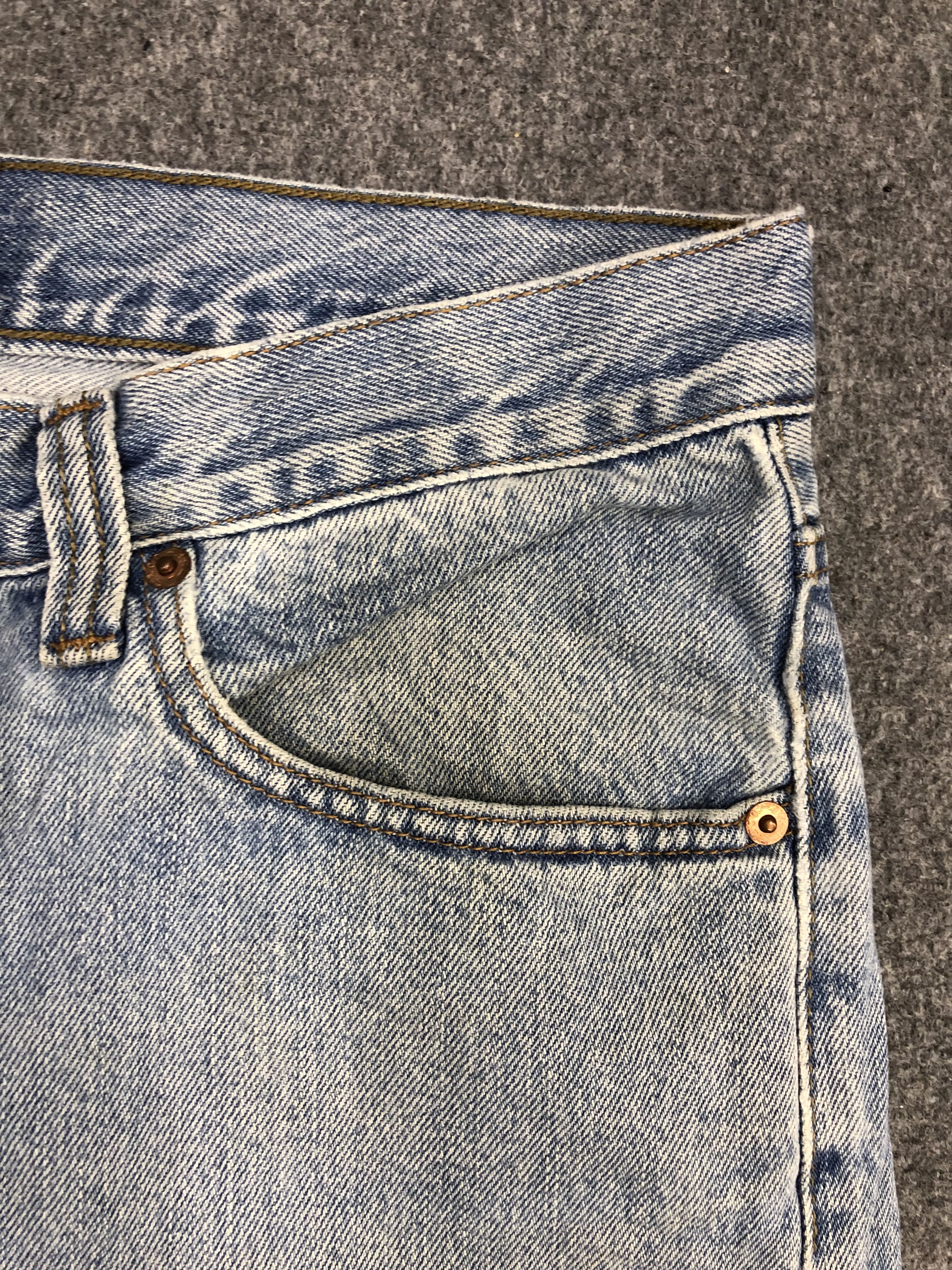 Levi's × Vintage Vintage Levis 505 Light Wash Jeans DP0993 Size US 34 / EU 50 - 8 Thumbnail