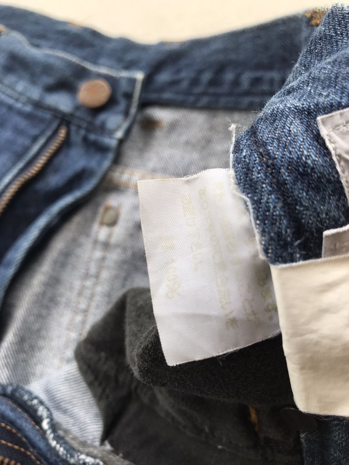 Comme des Garcons Homme Plus 🔥Vintage Comme Des Garcons Homme Denim Size US 29 - 7 Thumbnail