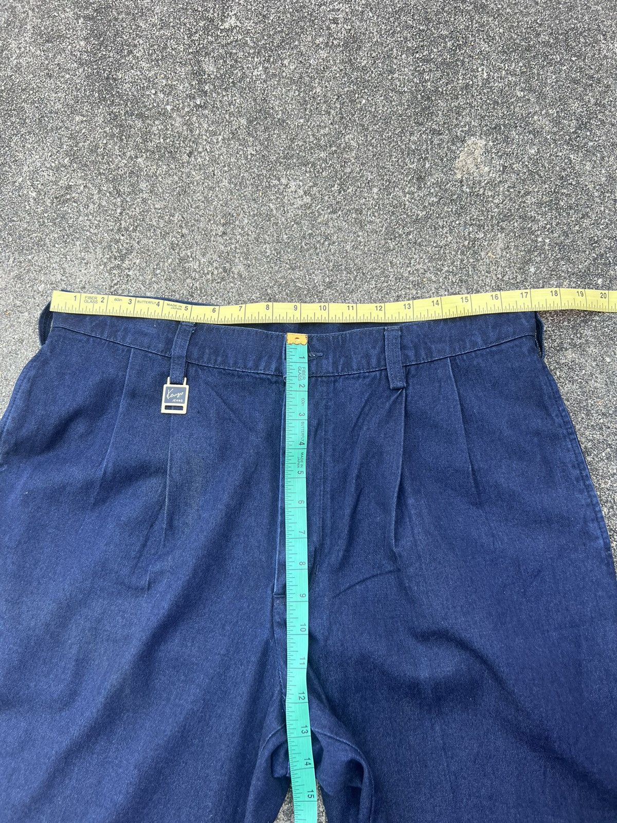 Kenzo Vintage KENZO JEANS Japan Baggy Indigo Denim Trouser Pant Size US 34 / EU 50 - 2 Thumbnail