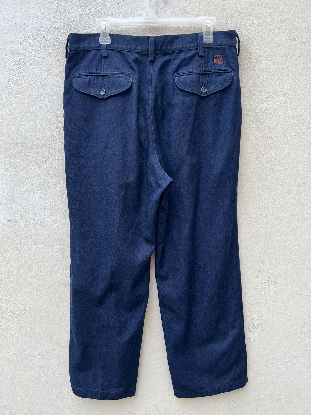 Kenzo Vintage KENZO JEANS Japan Baggy Indigo Denim Trouser Pant Size US 34 / EU 50 - 14 Thumbnail