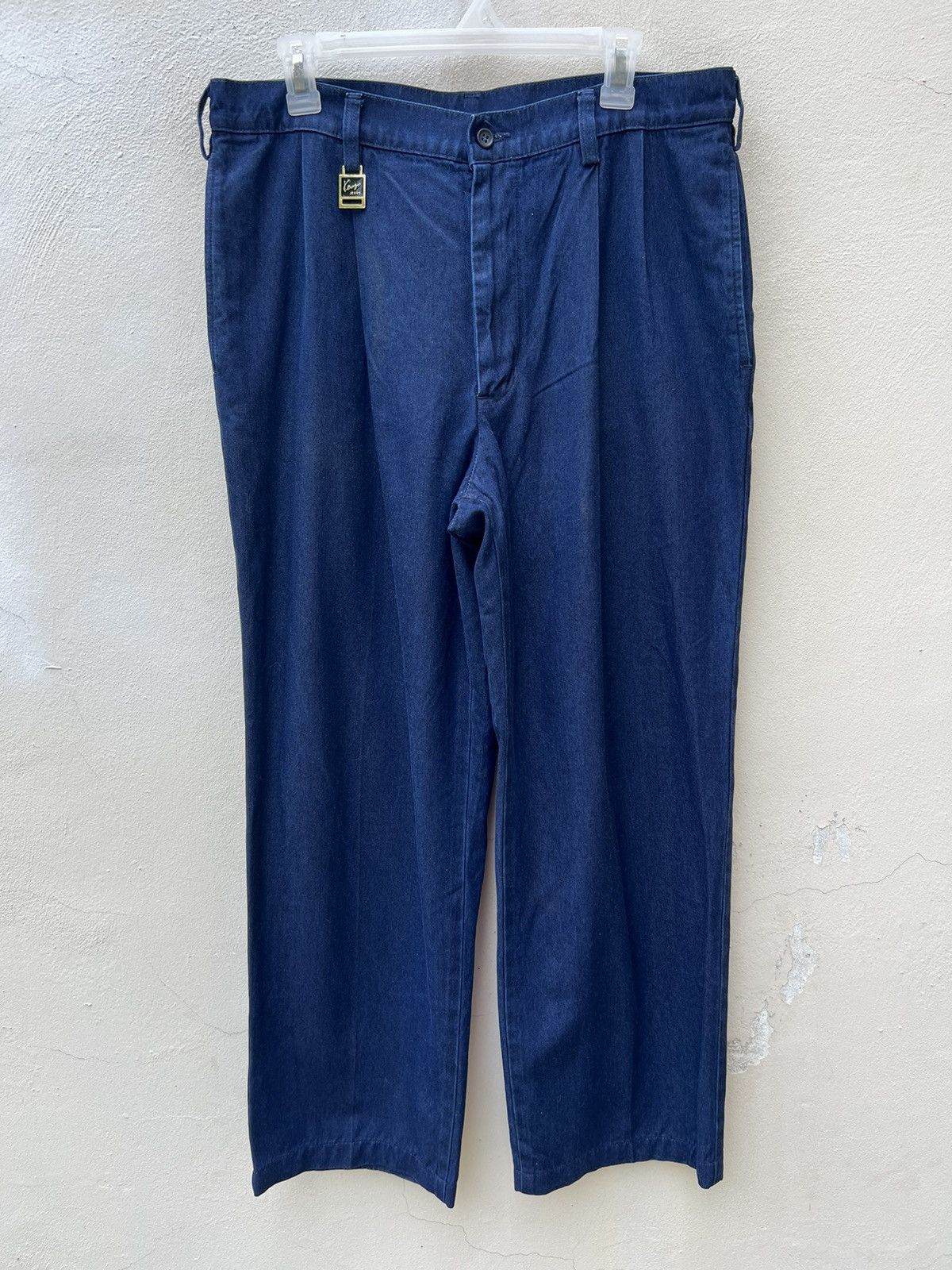 Kenzo Vintage KENZO JEANS Japan Baggy Indigo Denim Trouser Pant Size US 34 / EU 50 - 6 Thumbnail