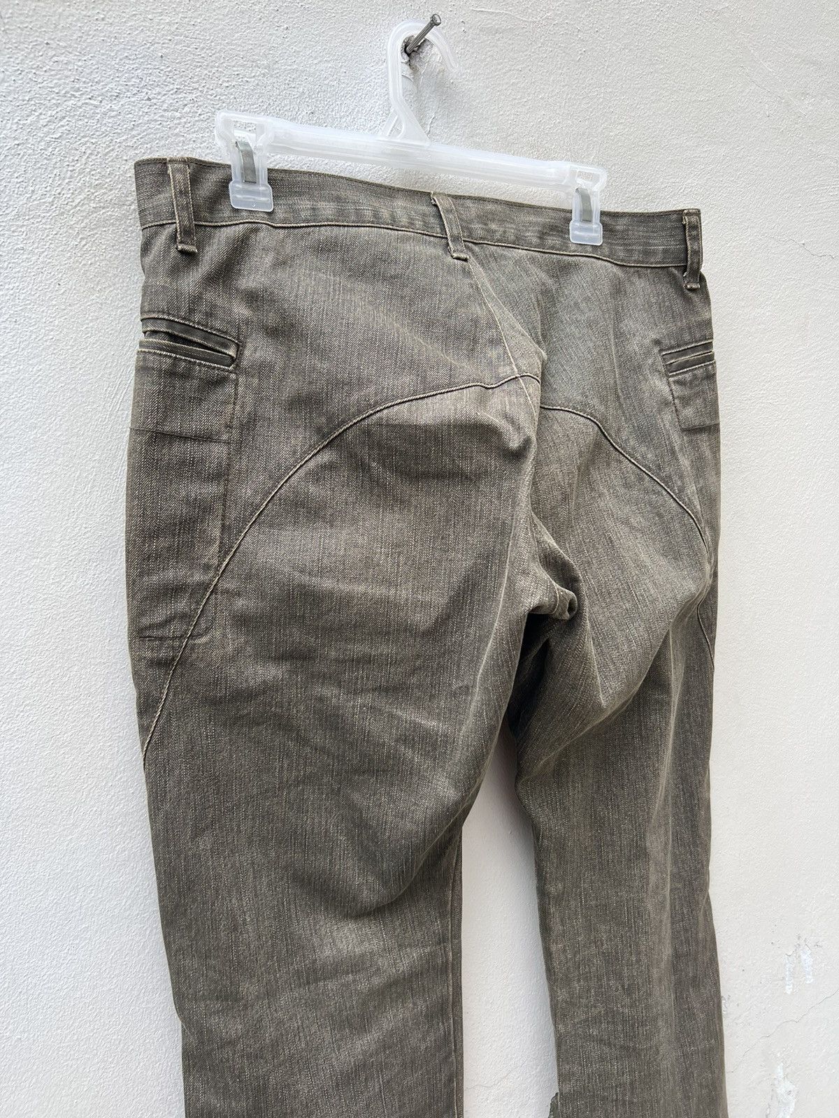 Eternal Vintage Eternal Japan Faded Waxed Cargo Trouser Pant Size US 34 / EU 50 - 15 Thumbnail