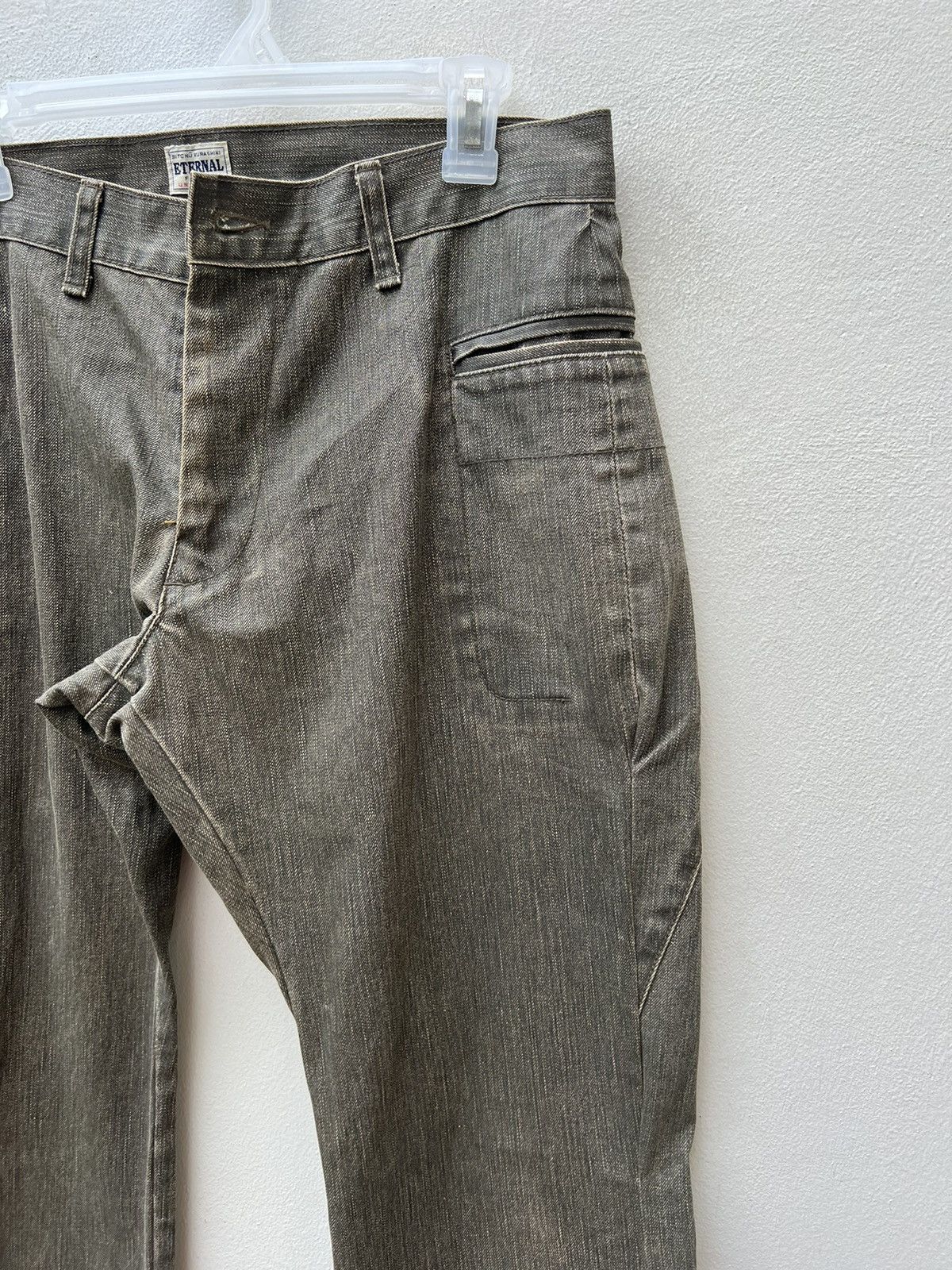 Eternal Vintage Eternal Japan Faded Waxed Cargo Trouser Pant Size US 34 / EU 50 - 11 Thumbnail