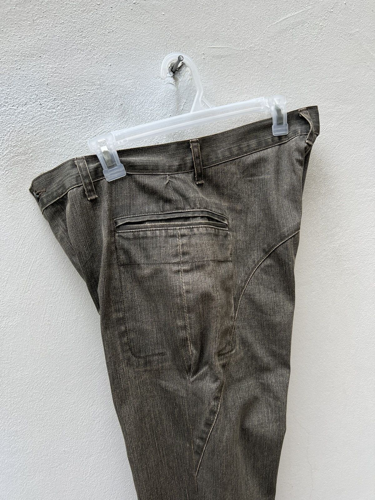 Eternal Vintage Eternal Japan Faded Waxed Cargo Trouser Pant Size US 34 / EU 50 - 20 Thumbnail