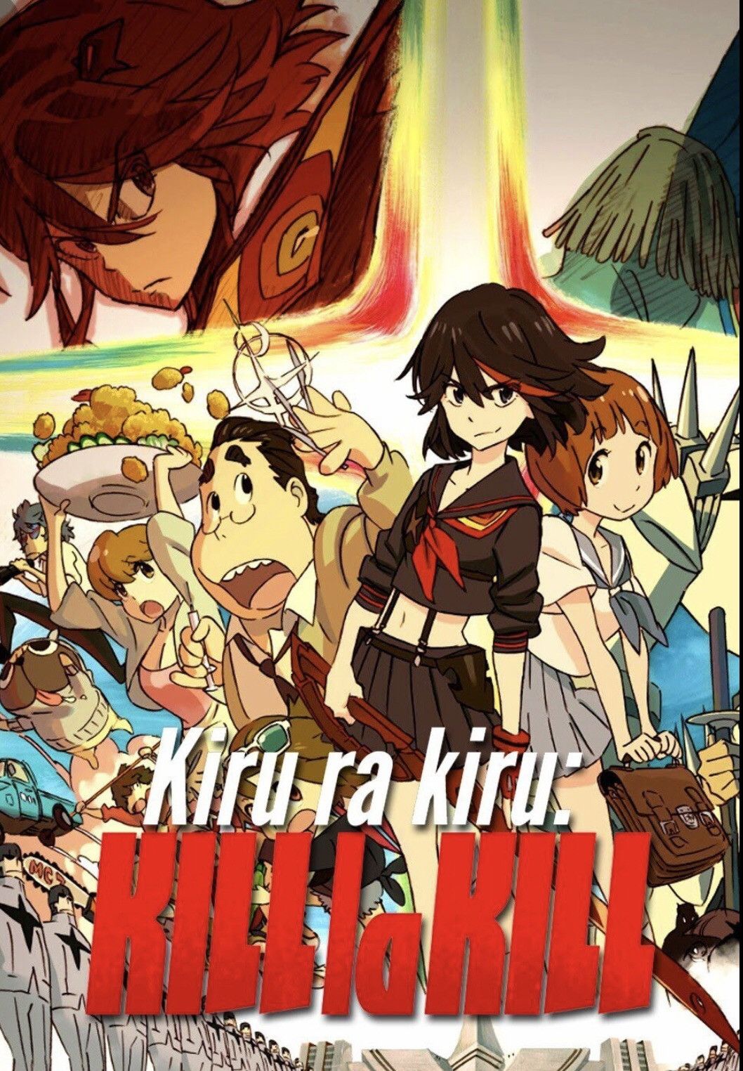 Anime × Japanese Brand Anime “kill la kill” printed tshirt by cospa Size US M / EU 48-50 / 2 - 7 Thumbnail