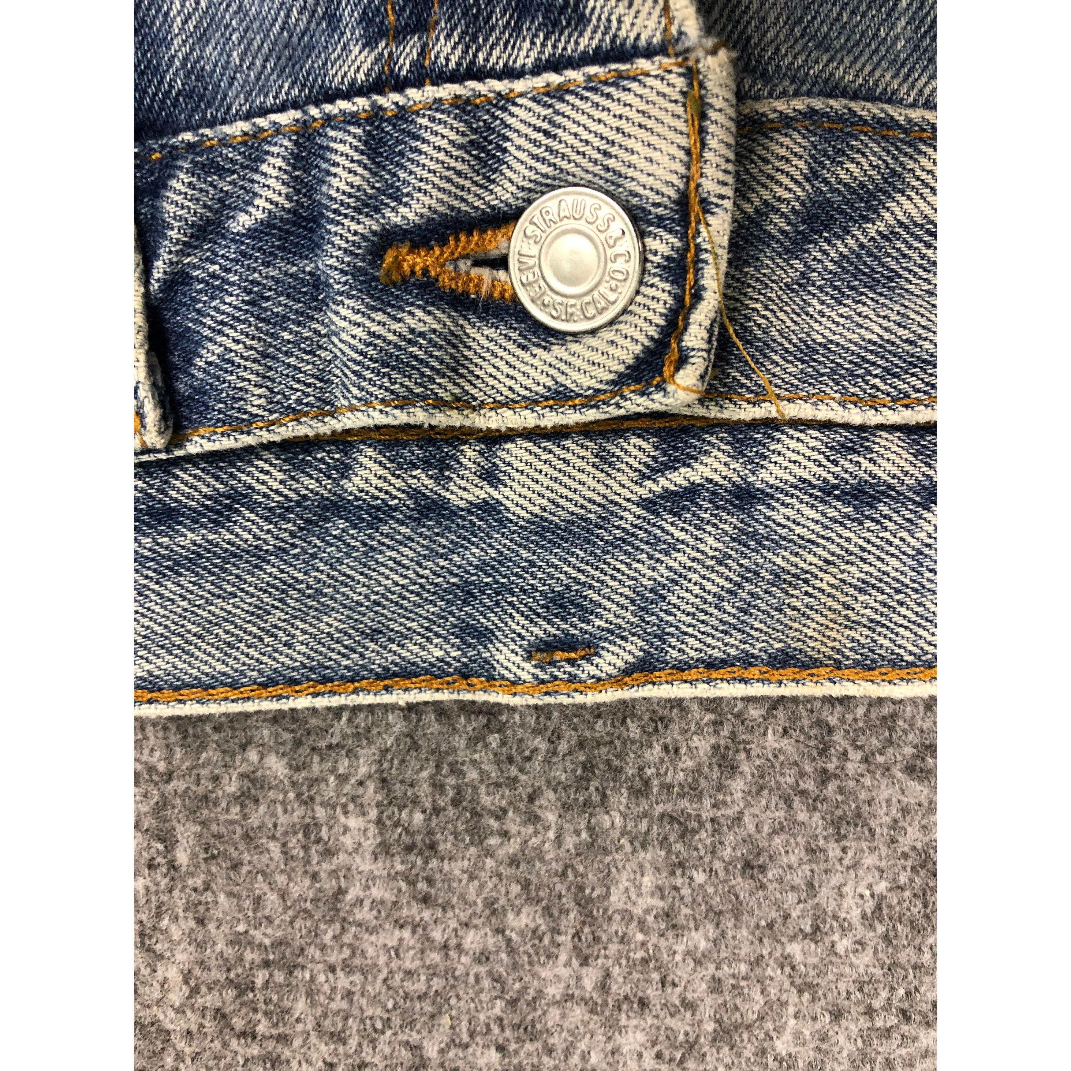Levi's × Vintage Vintage 90s Sun Faded Levis 550 Jeans Lightwash DP0532 Size US 34 / EU 50 - 7 Thumbnail