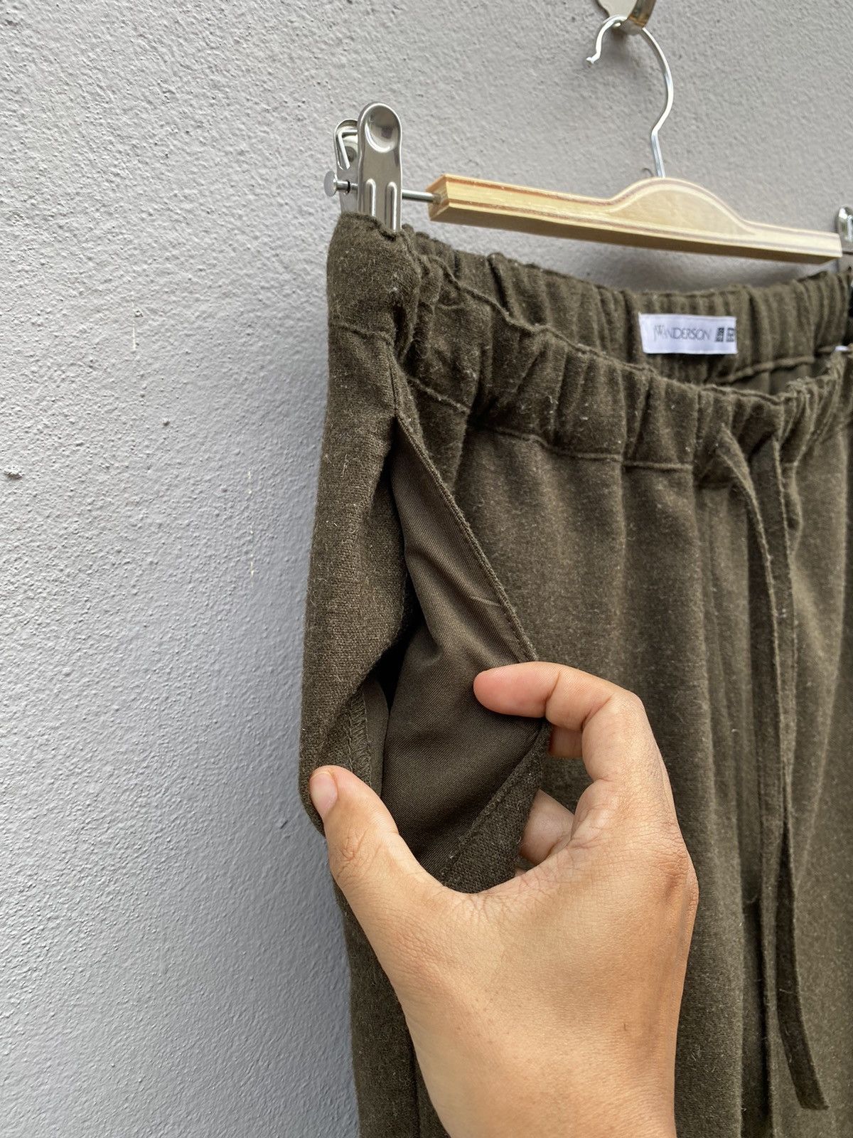 JW Anderson 💥J.W.Anderson Baggy Wide Leg Wool Trousers Pant Size US 30 / EU 46 - 6 Thumbnail