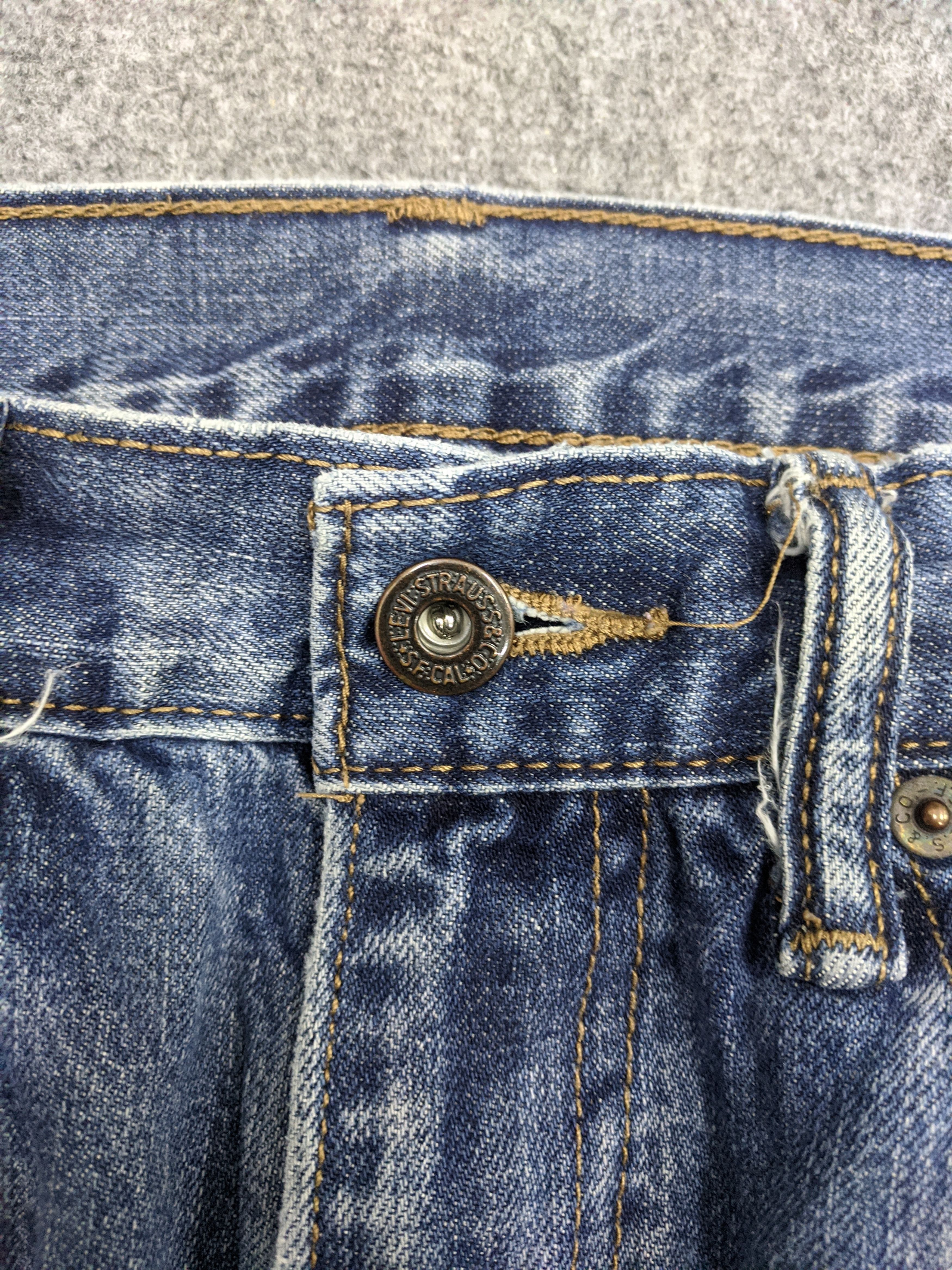 Levi's × Vintage Vintage Levis 505 Light Wash Jeans DP0775 Size US 34 / EU 50 - 12 Thumbnail