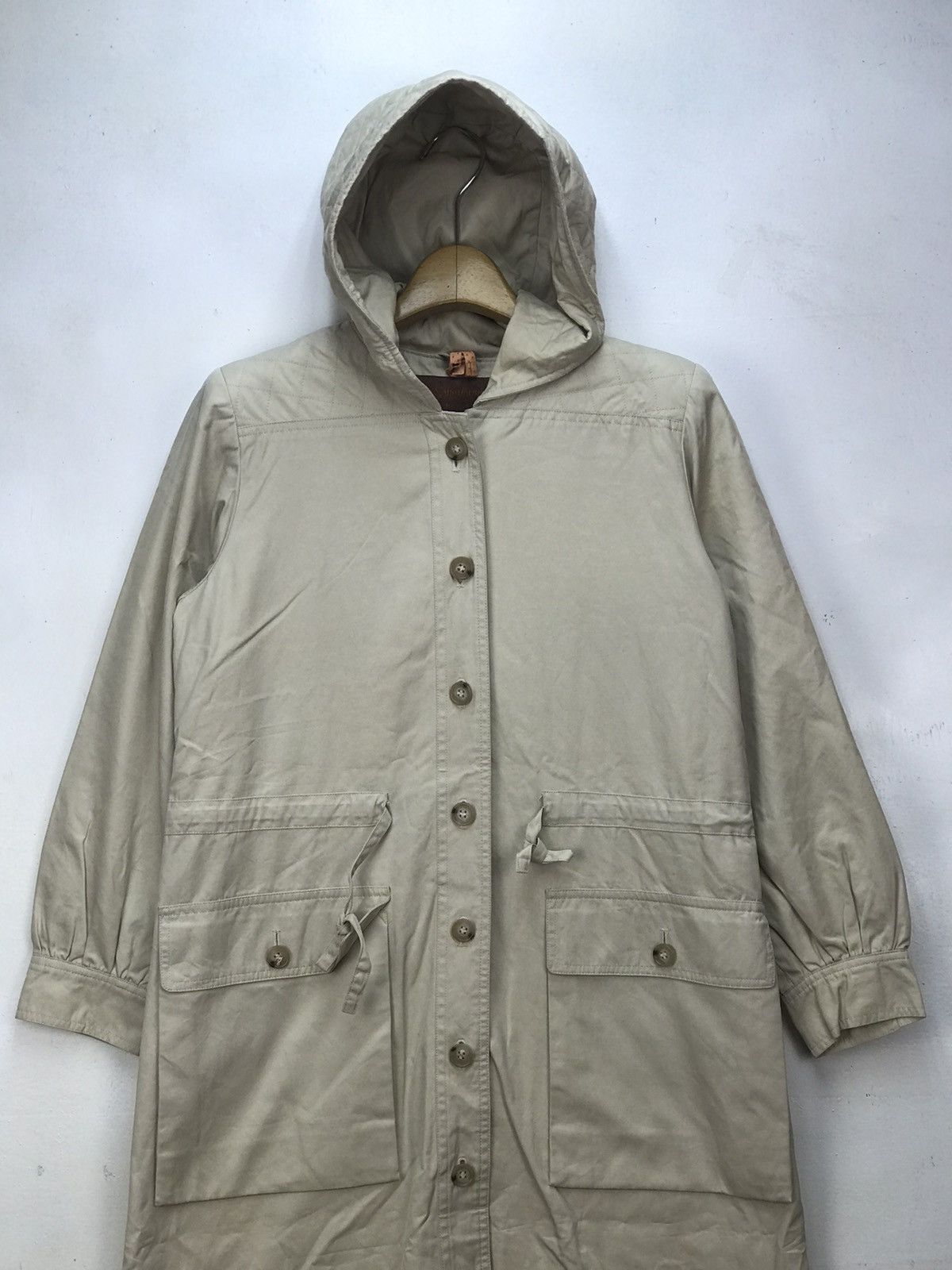 Vintage Vintage Yves Saint Laurent Paris Hooded style Parka Size S / US 4 / IT 40 - 2 Thumbnail
