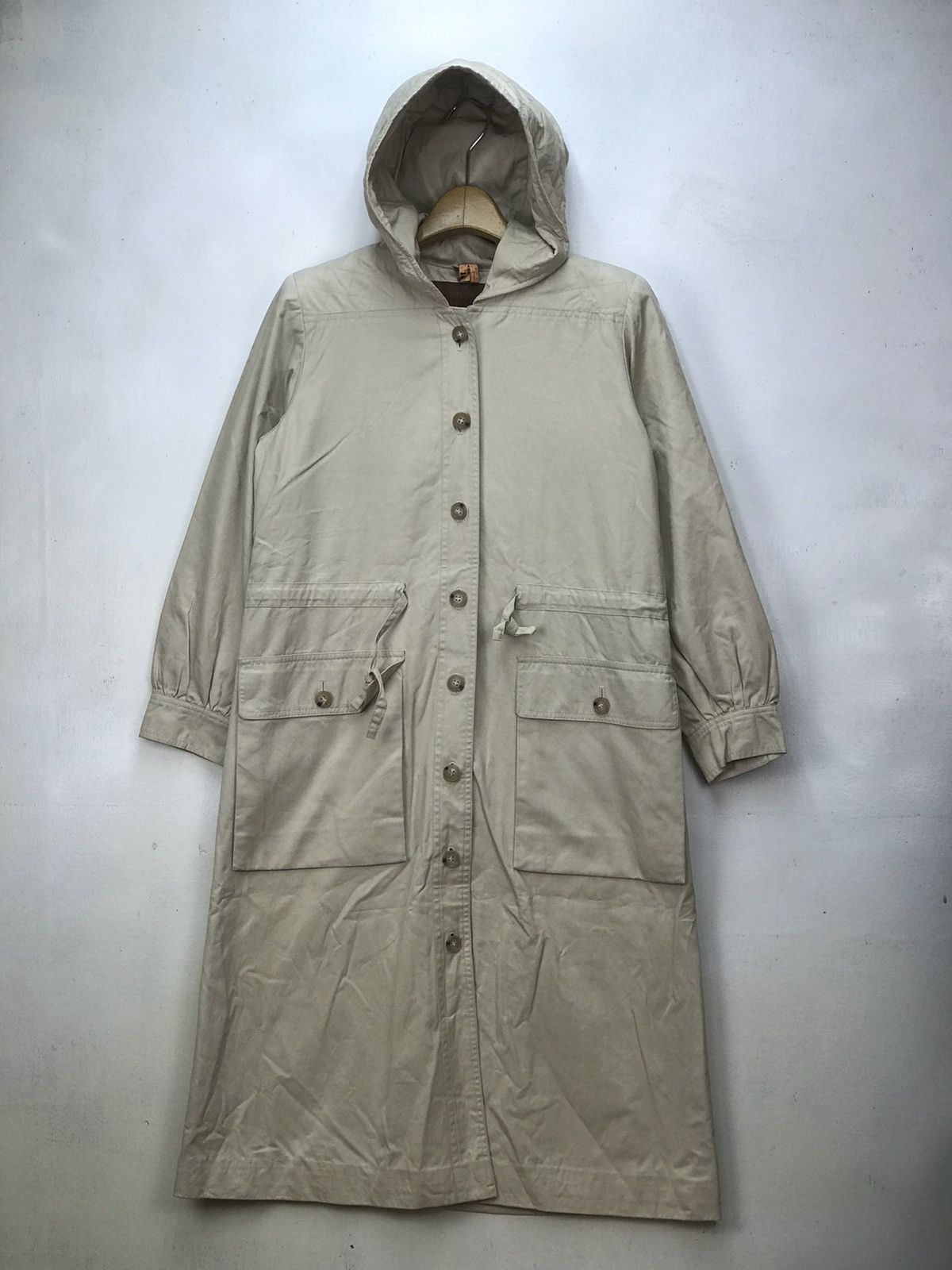 Vintage Vintage Yves Saint Laurent Paris Hooded style Parka Size S / US 4 / IT 40 - 1 Thumbnail
