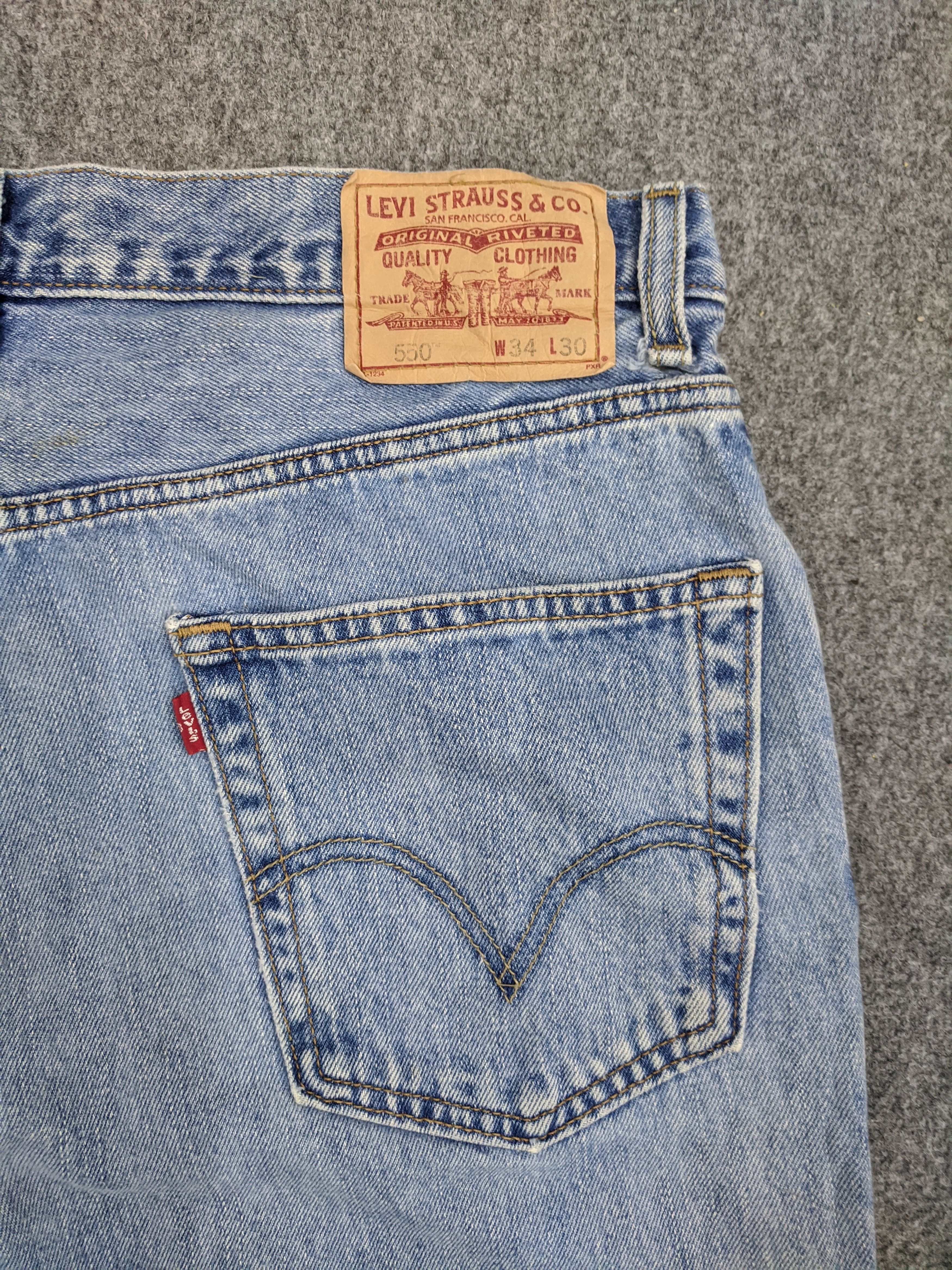Levi's × Vintage Vintage Levis 550 Jeans DP0740 Size US 34 / EU 50 - 12 Thumbnail