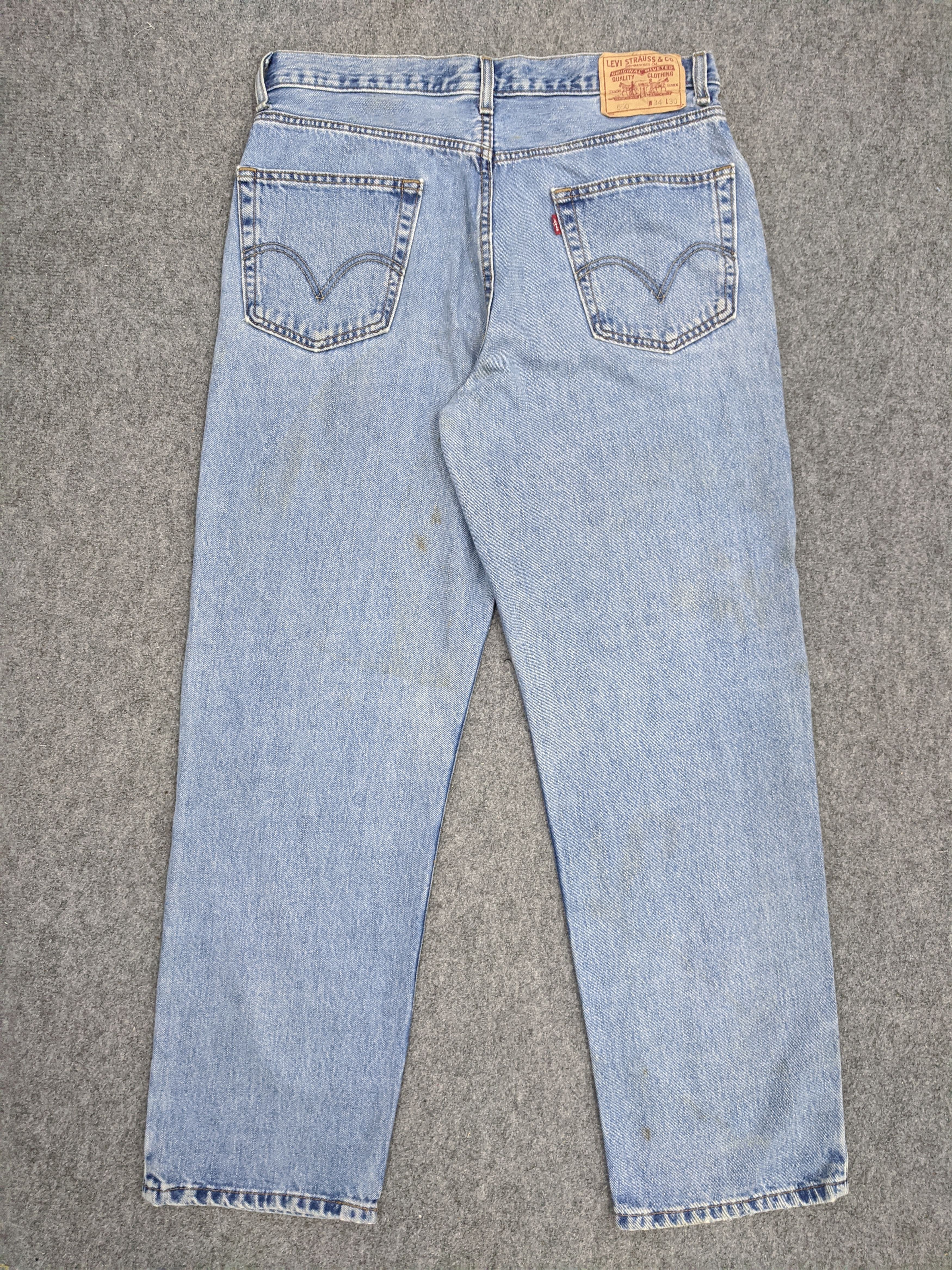 Levi's × Vintage Vintage Levis 550 Jeans DP0740 Size US 34 / EU 50 - 3 Thumbnail