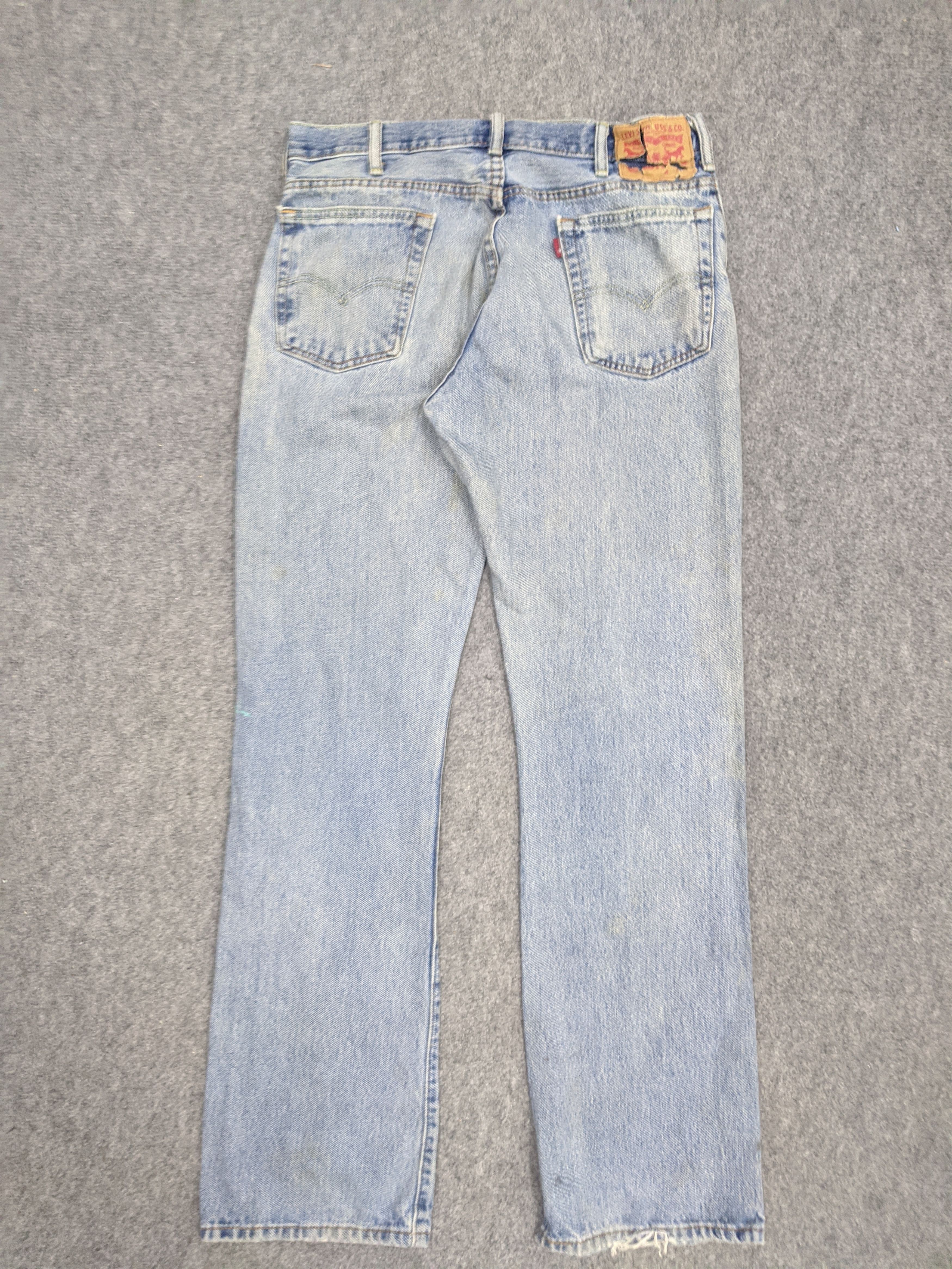 Levi's × Vintage Vintage Levis 514 Jeans DP0738 Size US 34 / EU 50 - 3 Thumbnail