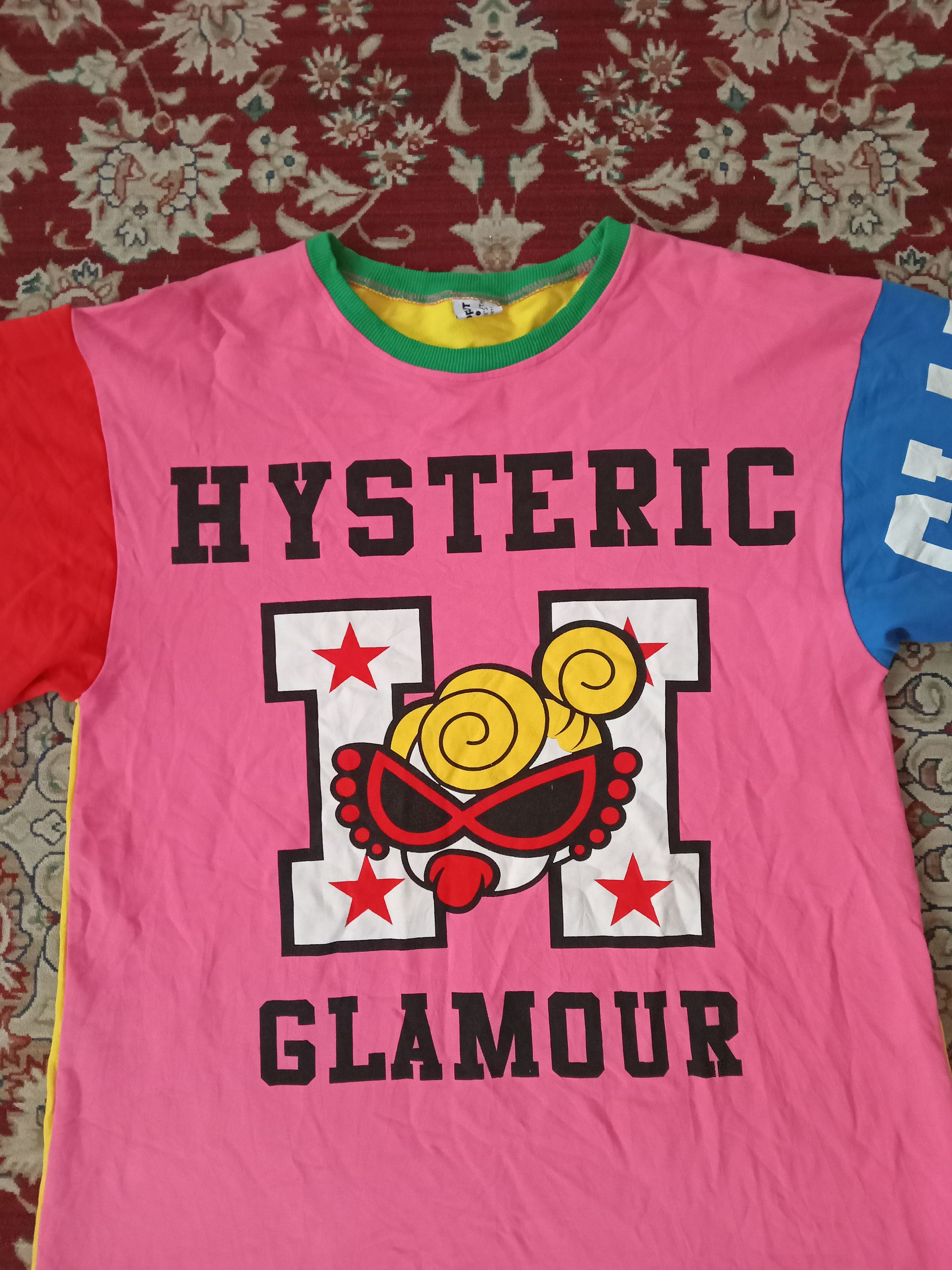 Hysteric Glamour Very Rare Multicolor L/s T shirt