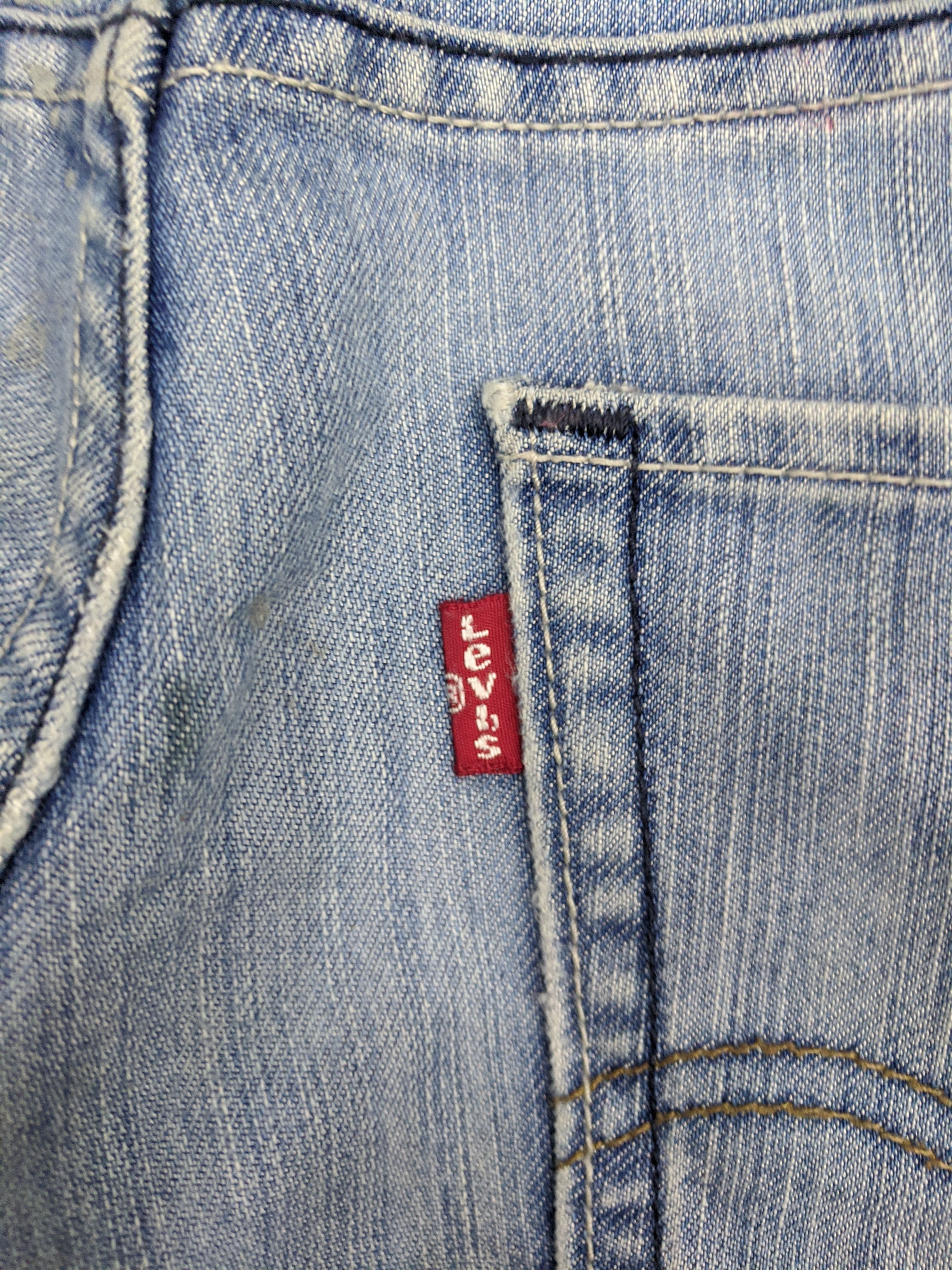 Levi's × Vintage Vintage Levis 511 Lightwash Jeans DP0766 Size US 34 / EU 50 - 6 Thumbnail