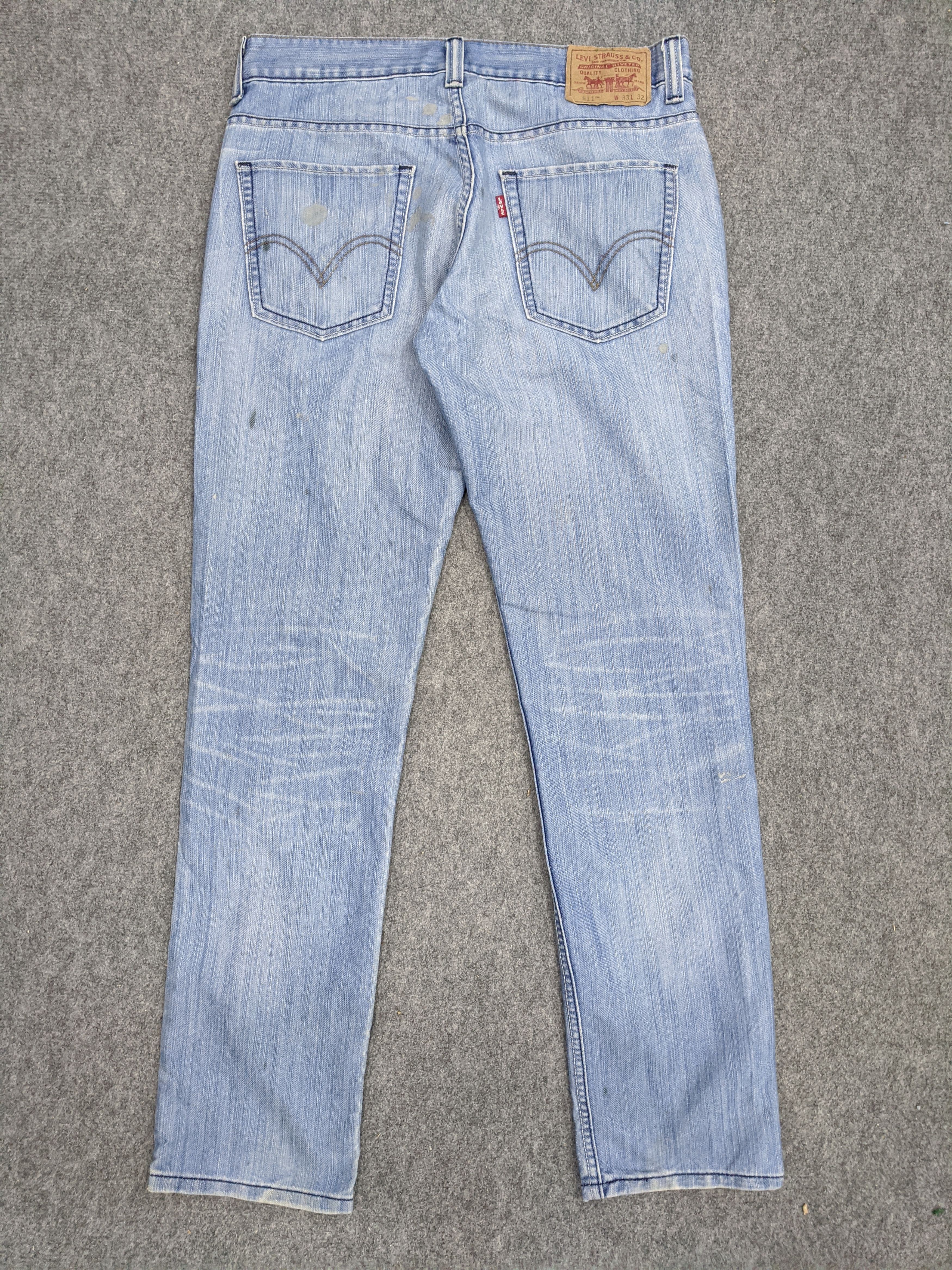 Levi's × Vintage Vintage Levis 511 Lightwash Jeans DP0766 Size US 34 / EU 50 - 3 Thumbnail