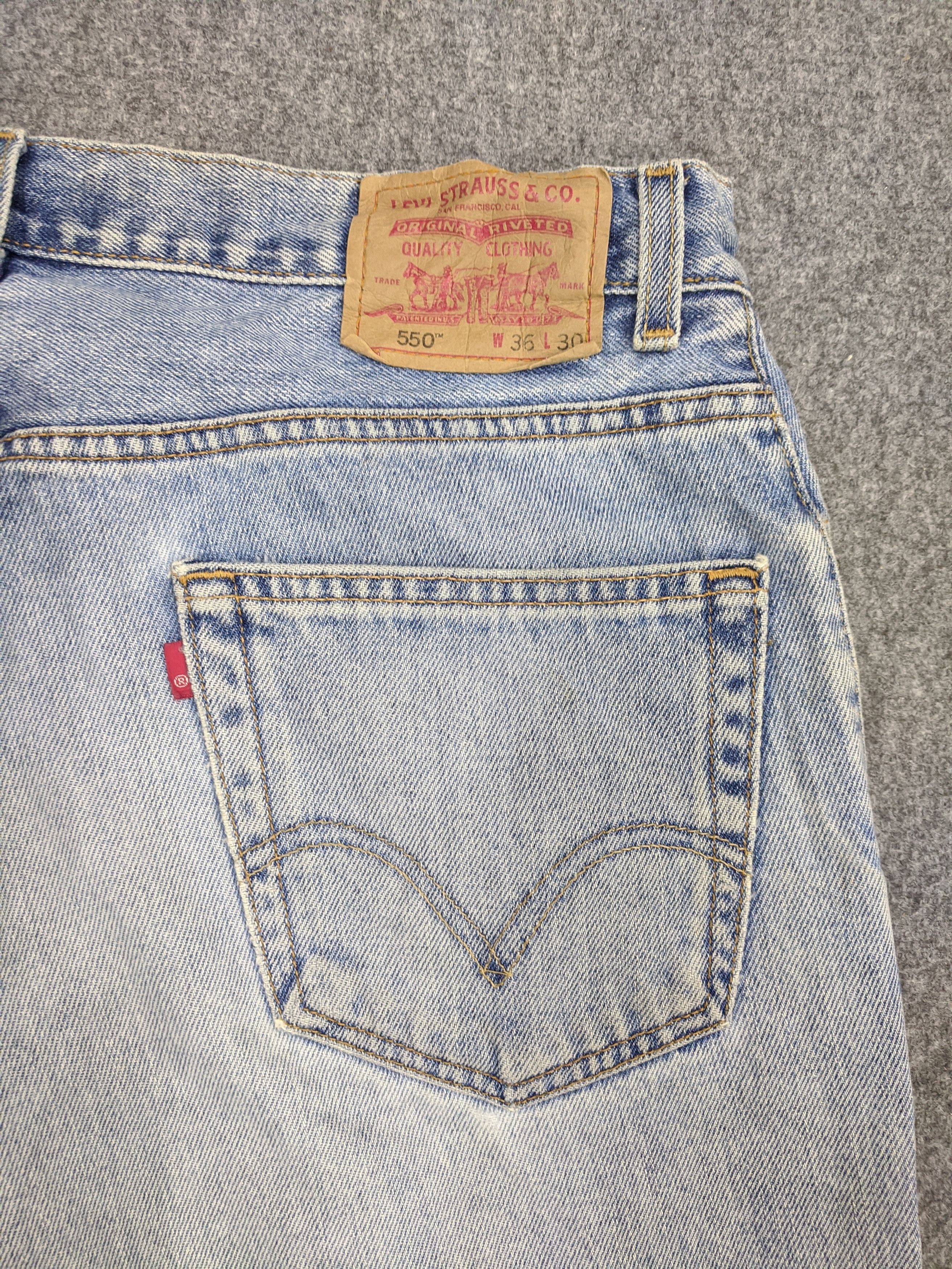 Levi's × Vintage Vintage Levis 550 Jeans DP0744 Size US 34 / EU 50 - 14 Thumbnail