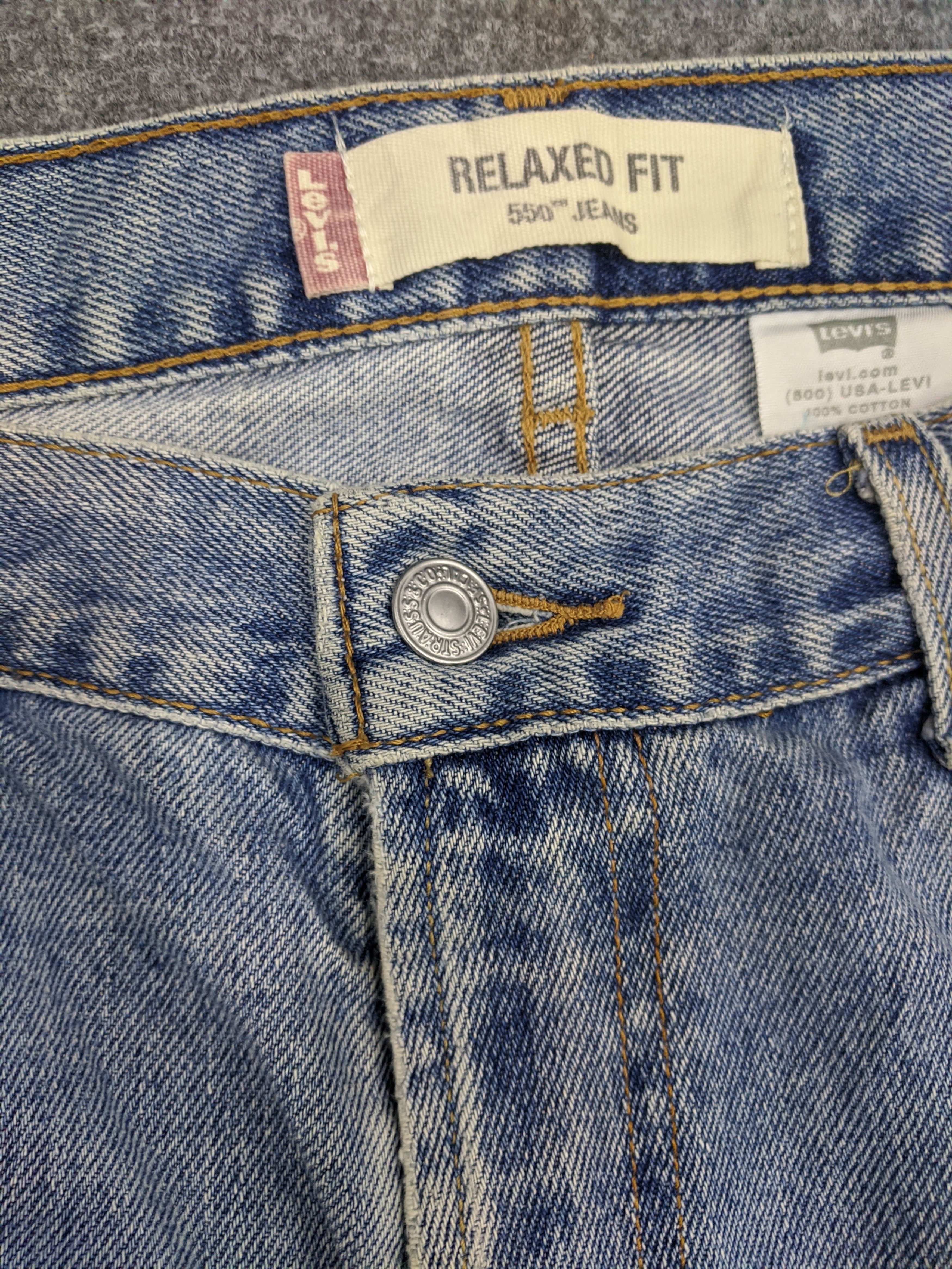 Levi's × Vintage Vintage Levis 550 Jeans DP0744 Size US 34 / EU 50 - 8 Thumbnail
