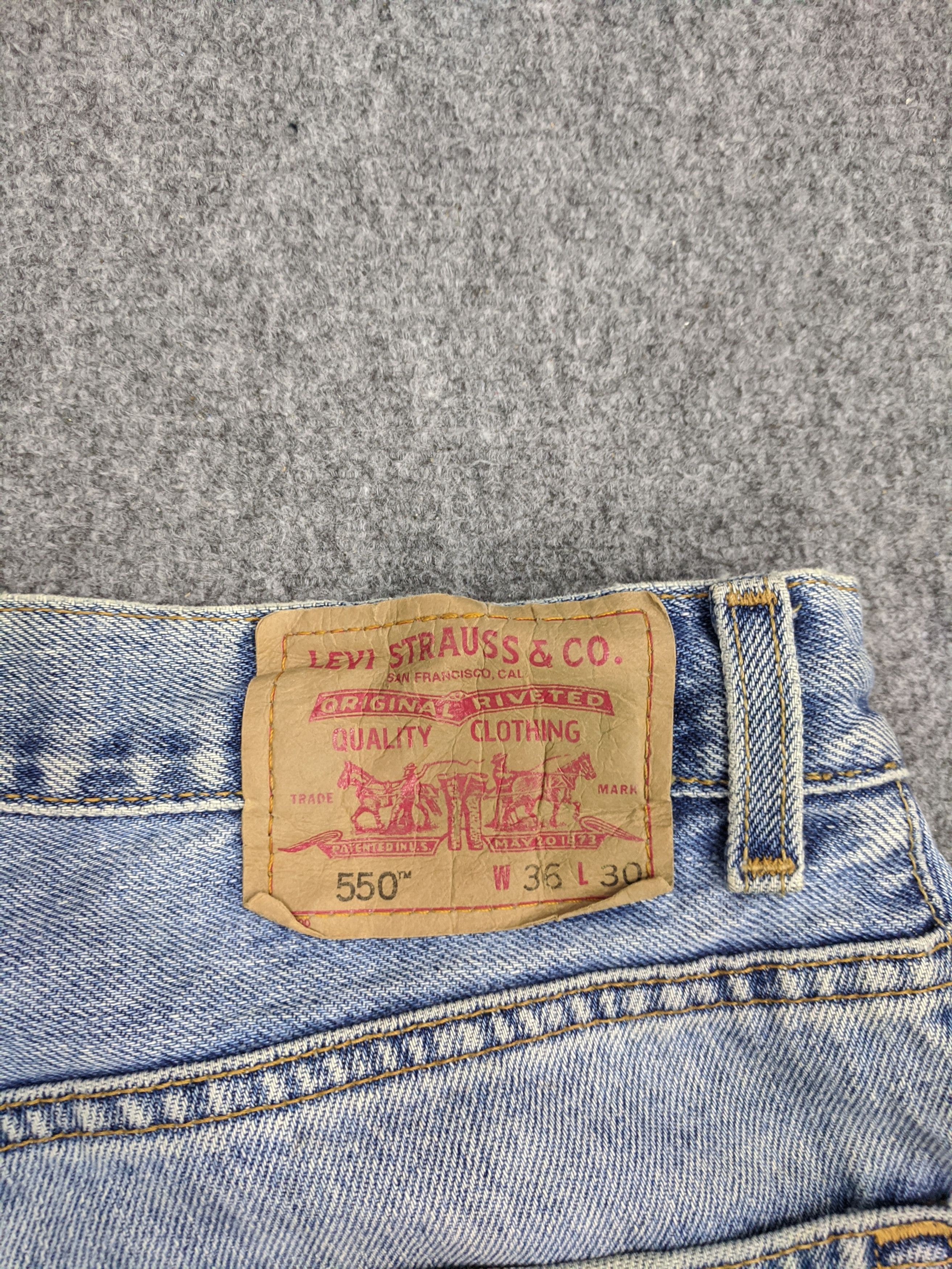 Levi's × Vintage Vintage Levis 550 Jeans DP0744 Size US 34 / EU 50 - 5 Thumbnail