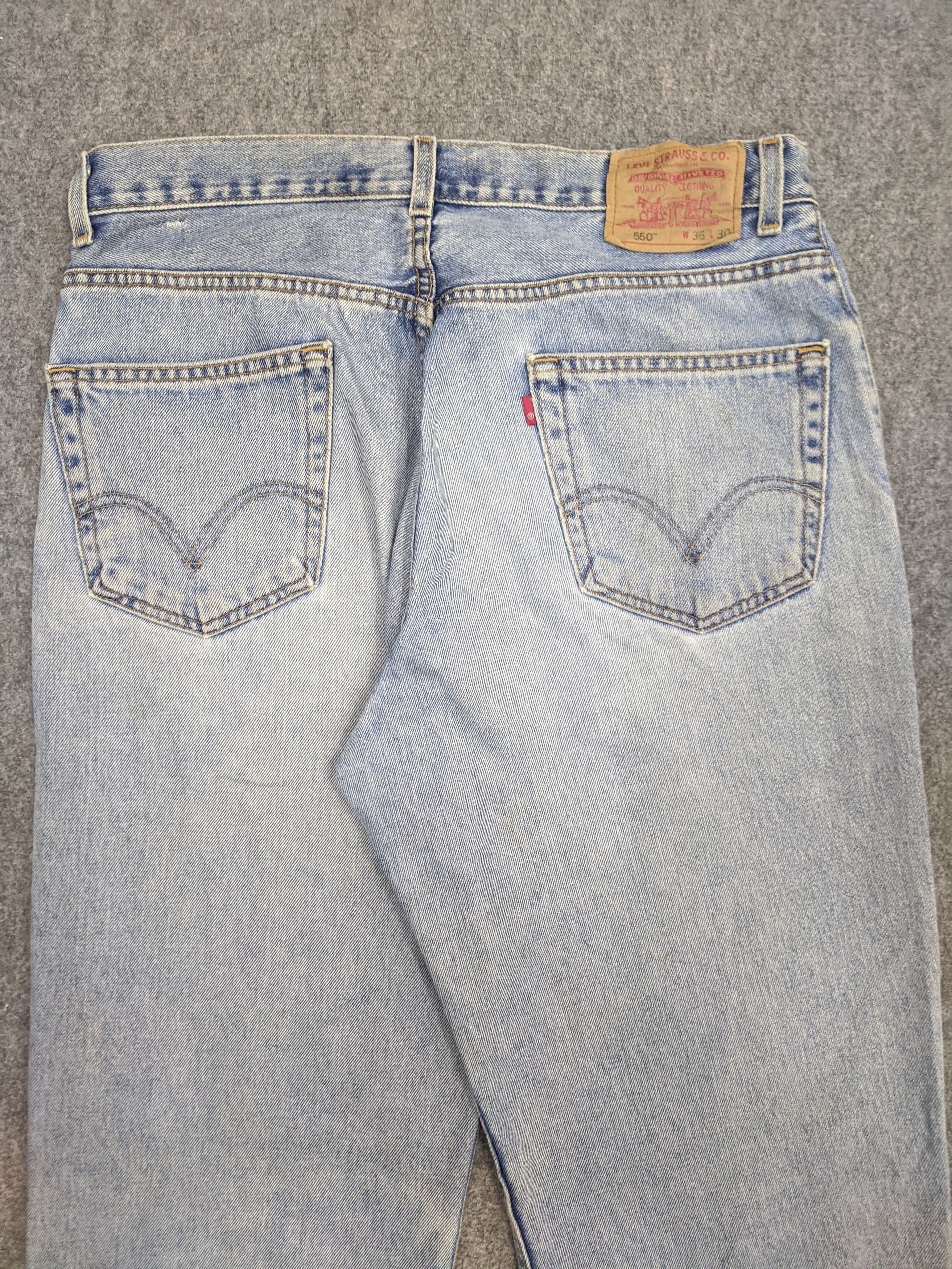 Levi's × Vintage Vintage Levis 550 Jeans DP0744 Size US 34 / EU 50 - 4 Thumbnail