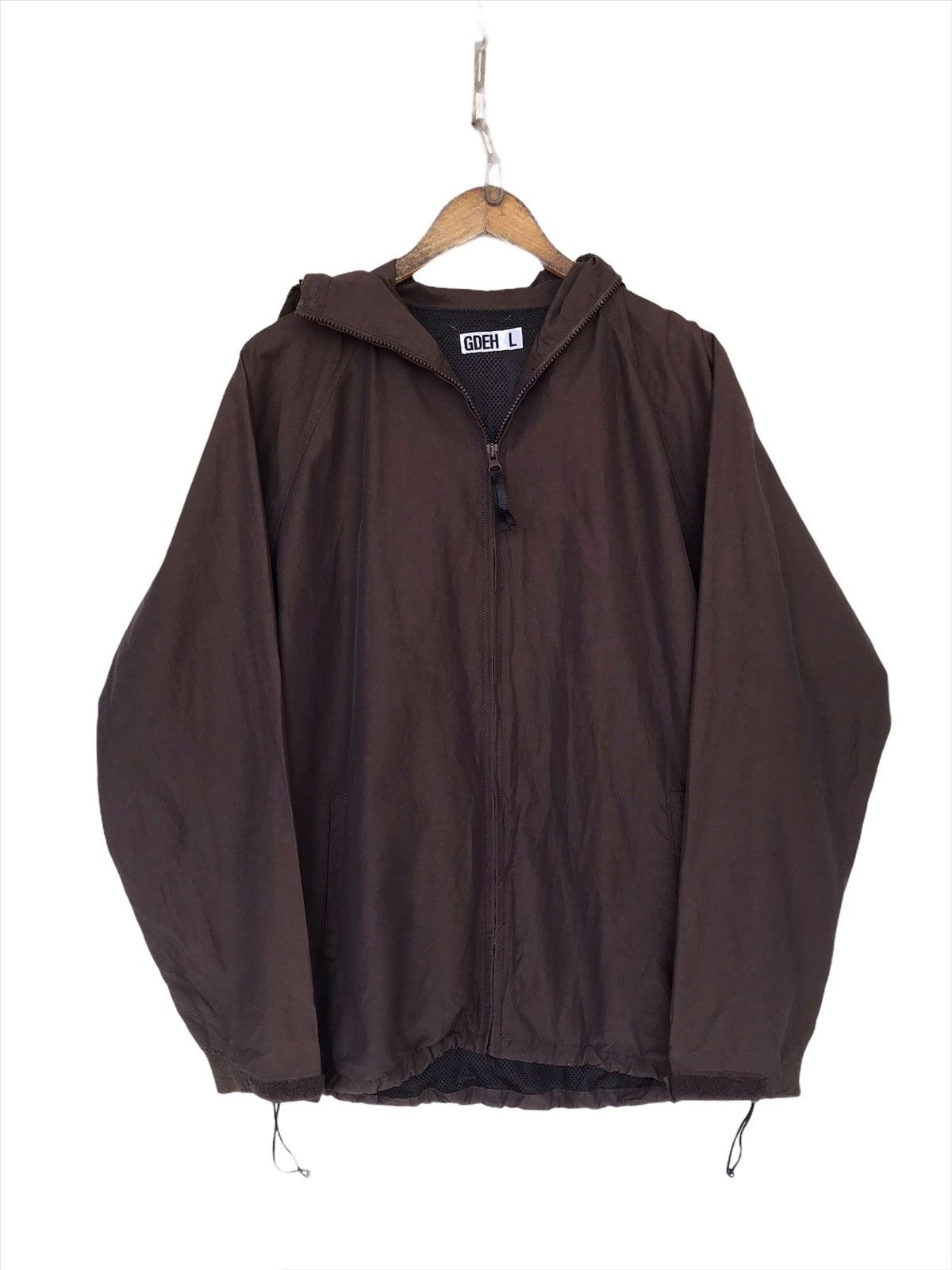 image of Goodenough x Vintage Gdeh Good Enough Jacket in Brown, Men's (Size Large)