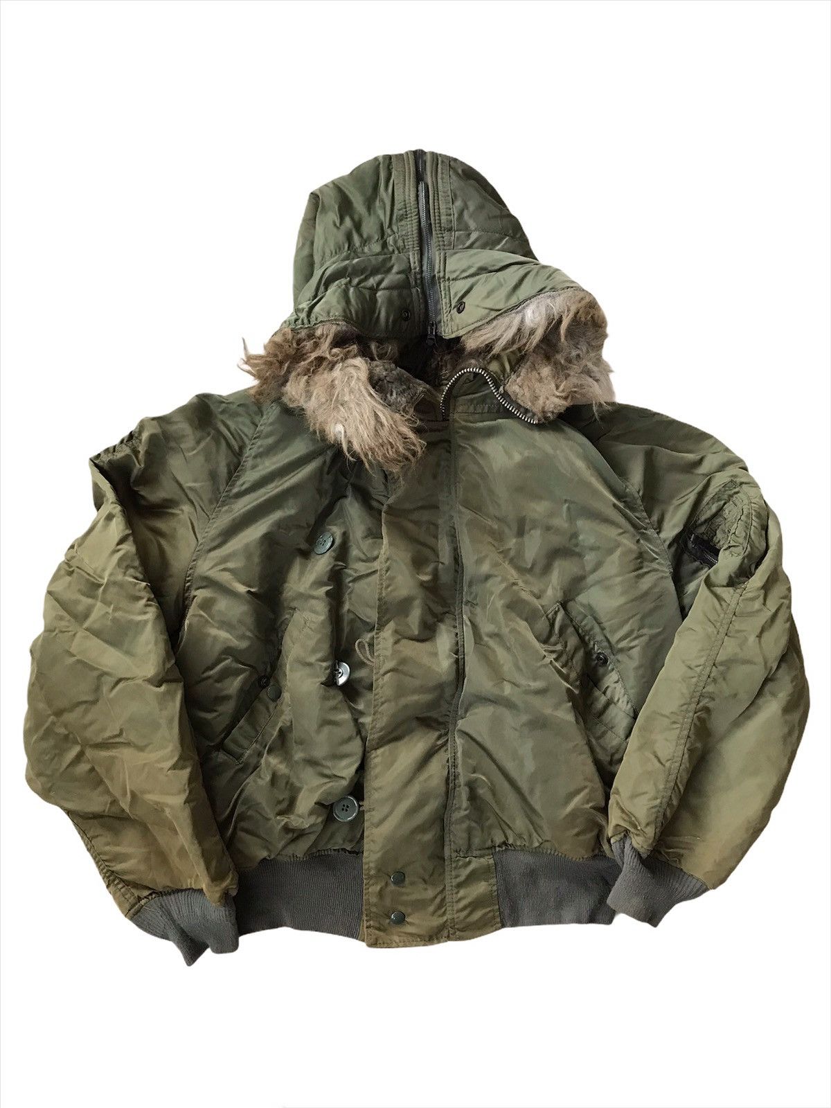 Alpha Industries × Mink Fur Coat × Vintage Vintage Avirex Alpha N-2B ...