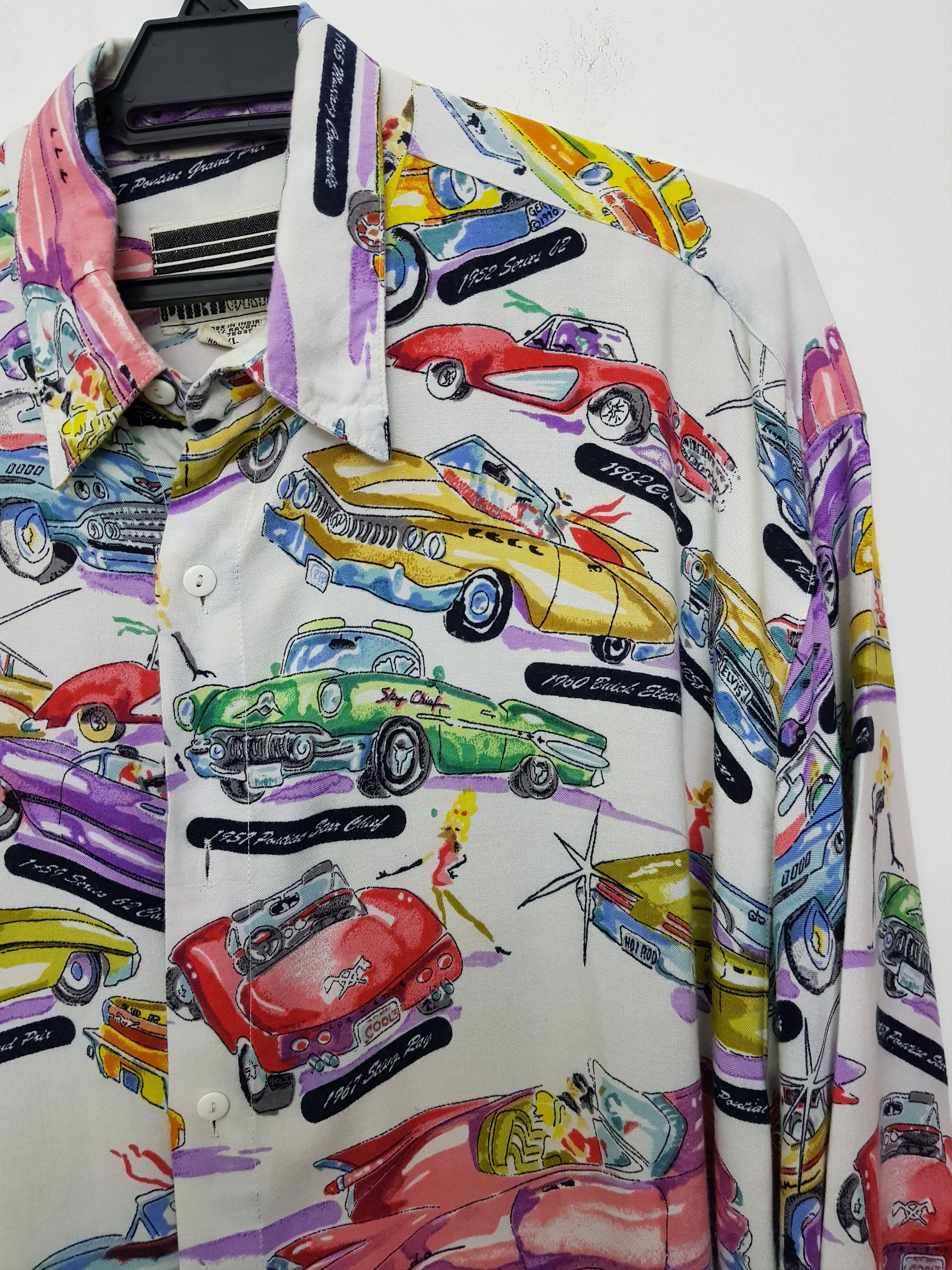 Cadillac × NASCAR 50's & 60's Cadillac Car's Themed Camp Hawaiian Shirt, XL Size US XL / EU 56 / 4 - 5 Thumbnail