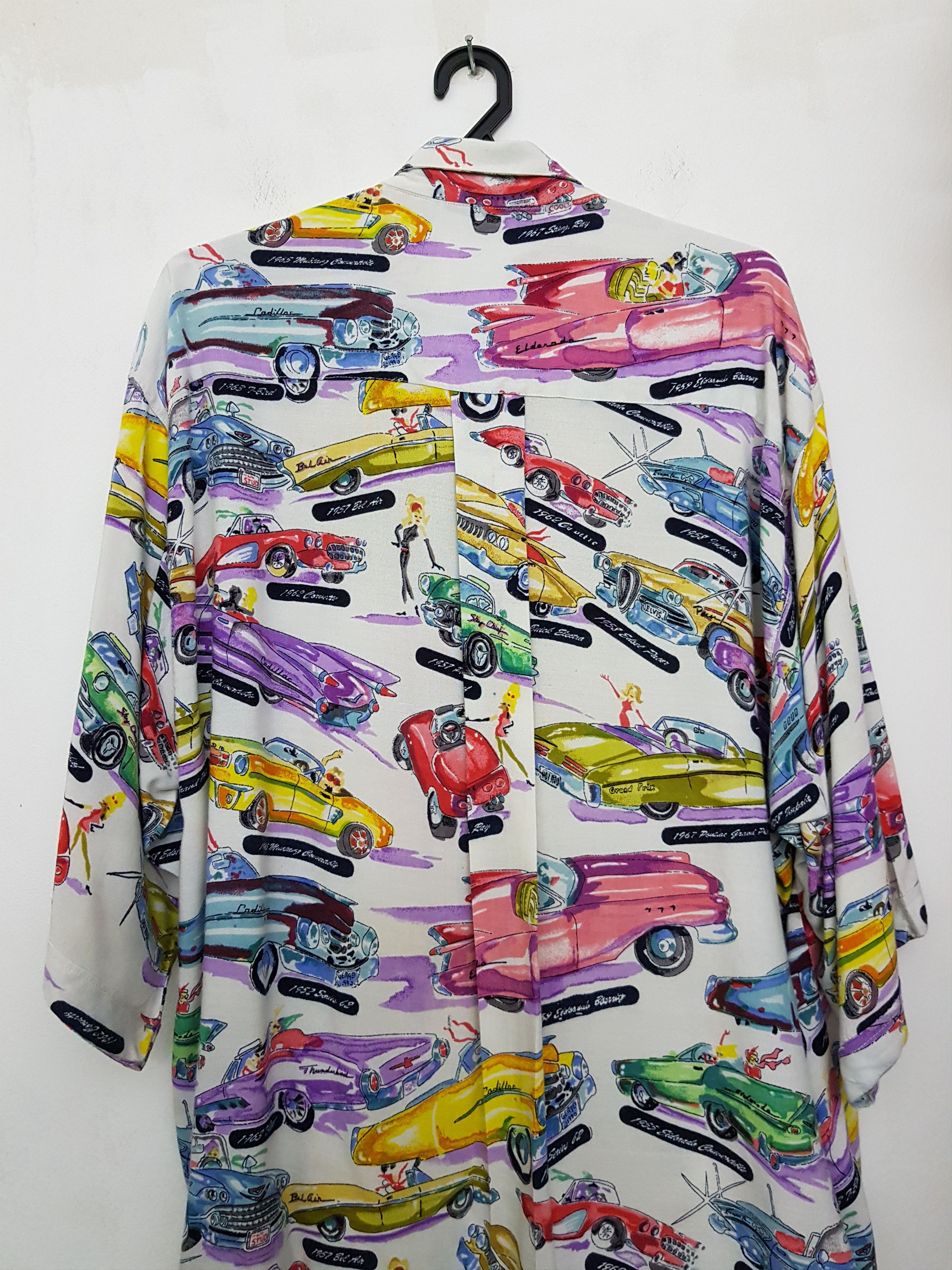 Cadillac × NASCAR 50's & 60's Cadillac Car's Themed Camp Hawaiian Shirt, XL Size US XL / EU 56 / 4 - 9 Thumbnail