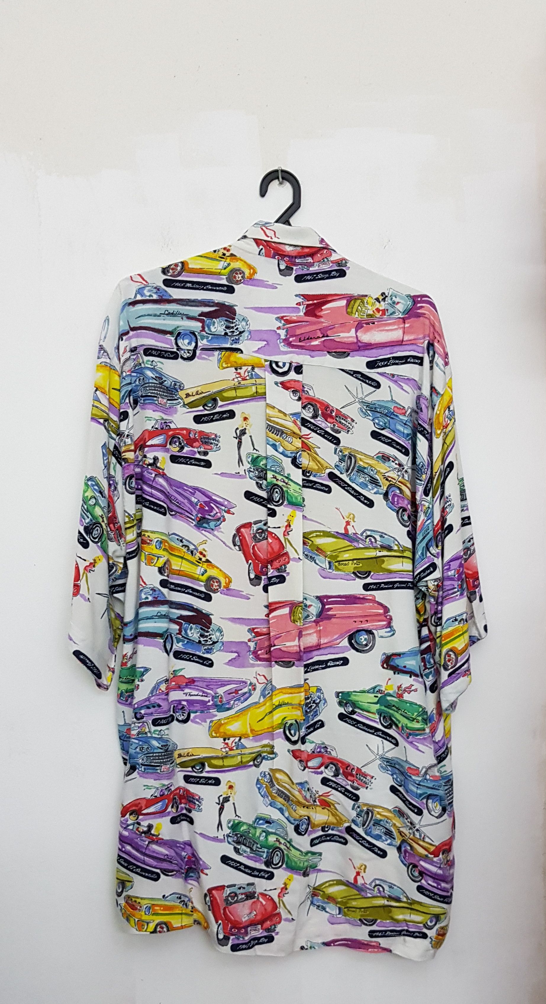 Cadillac × NASCAR 50's & 60's Cadillac Car's Themed Camp Hawaiian Shirt, XL Size US XL / EU 56 / 4 - 3 Thumbnail