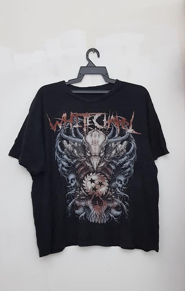Band Tees Great WHITECHAPEL American Deathcore Band Tee Size US XL / EU 56 / 4 - 4 Thumbnail