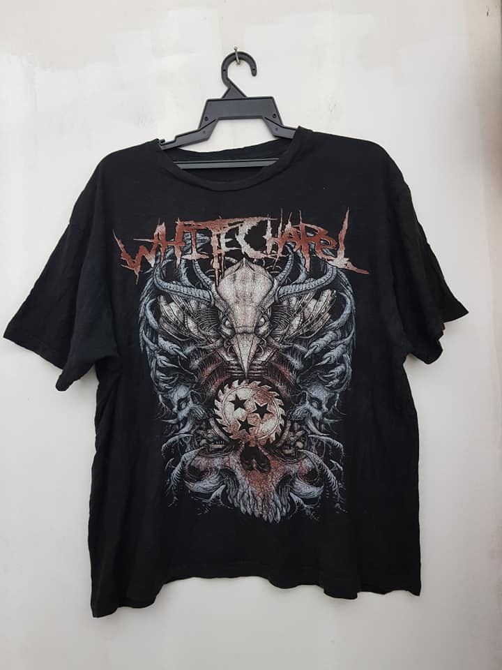 Band Tees Great WHITECHAPEL American Deathcore Band Tee Size US XL / EU 56 / 4 - 1 Thumbnail