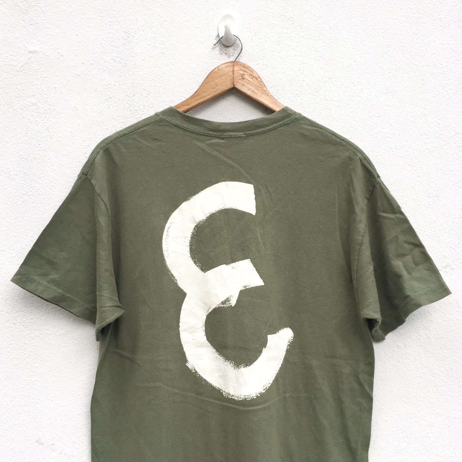 Good Enough × Hiroshi Fujiwara × Vintage Vintage Good Enough Spellout Logo Green Army Size US M / EU 48-50 / 2 - 4 Thumbnail