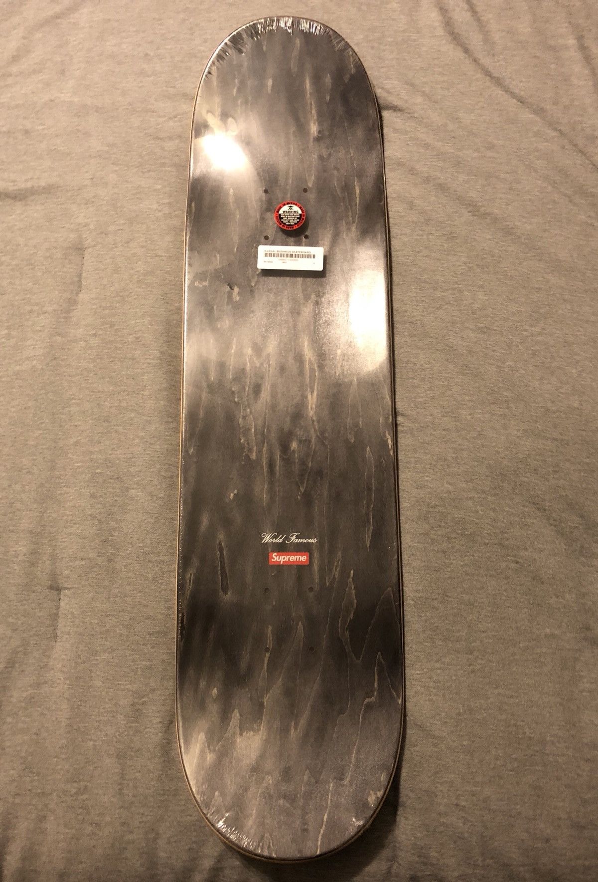 Supreme Supreme Illegal Business Red Skateboard Deck Size ONE SIZE - 2 Preview