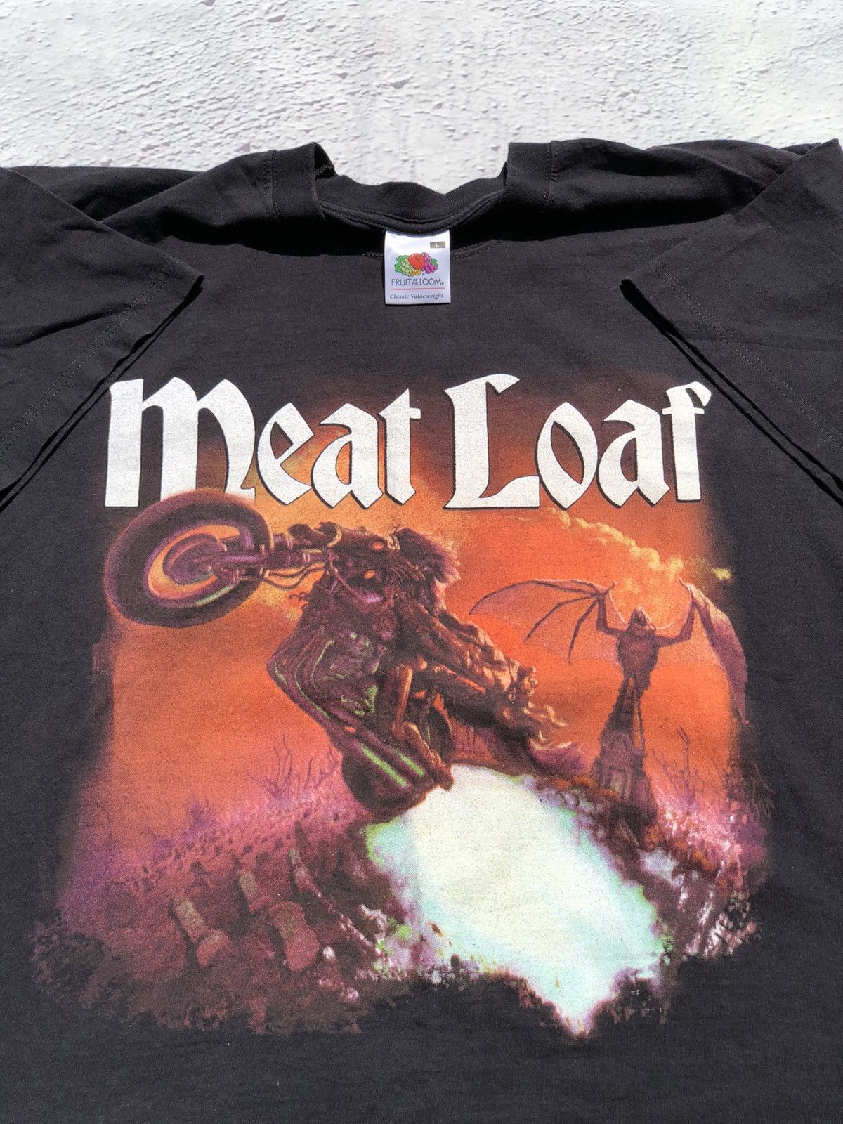 Band Tees Vintage 2003 Meat Loaf Heavy Metal Band Tee (Iron Maiden) Size US L / EU 52-54 / 3 - 4 Thumbnail