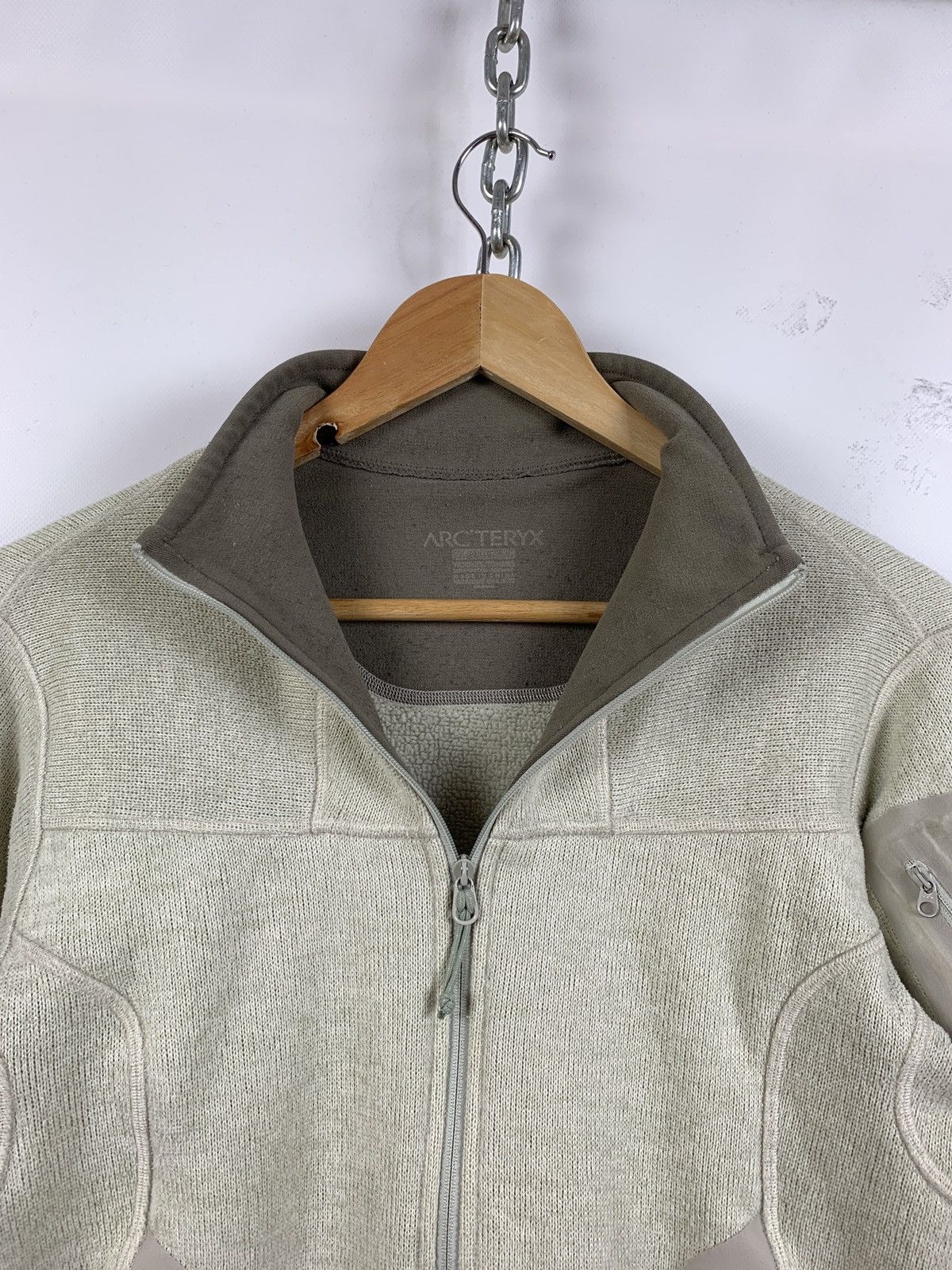 Arc'teryx Women’s Arcteryx Polartec Cream Fleece Zip Jacket Size ONE SIZE - 11 Thumbnail
