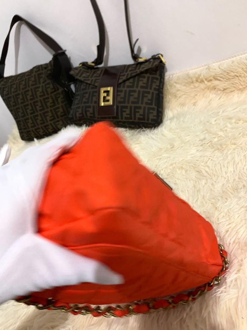 Chanel Vintage Chanel fabric bag Size ONE SIZE - 5 Thumbnail