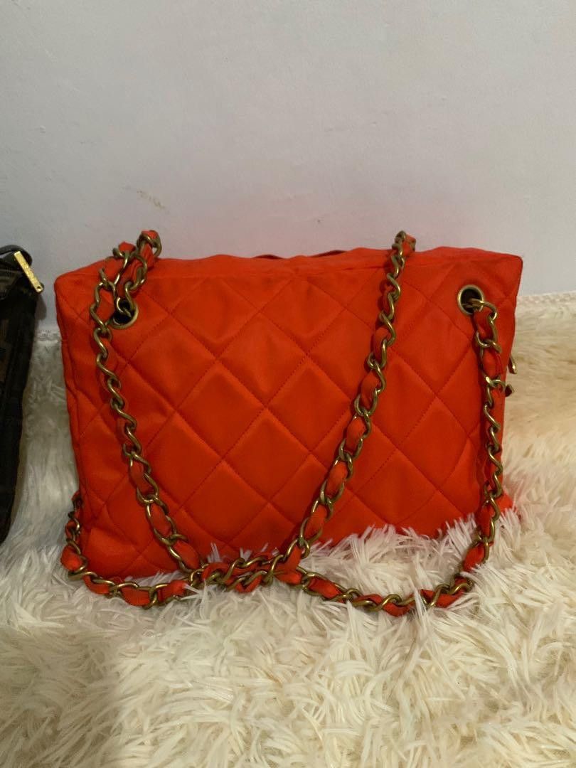 Chanel Vintage Chanel fabric bag Size ONE SIZE - 1 Thumbnail