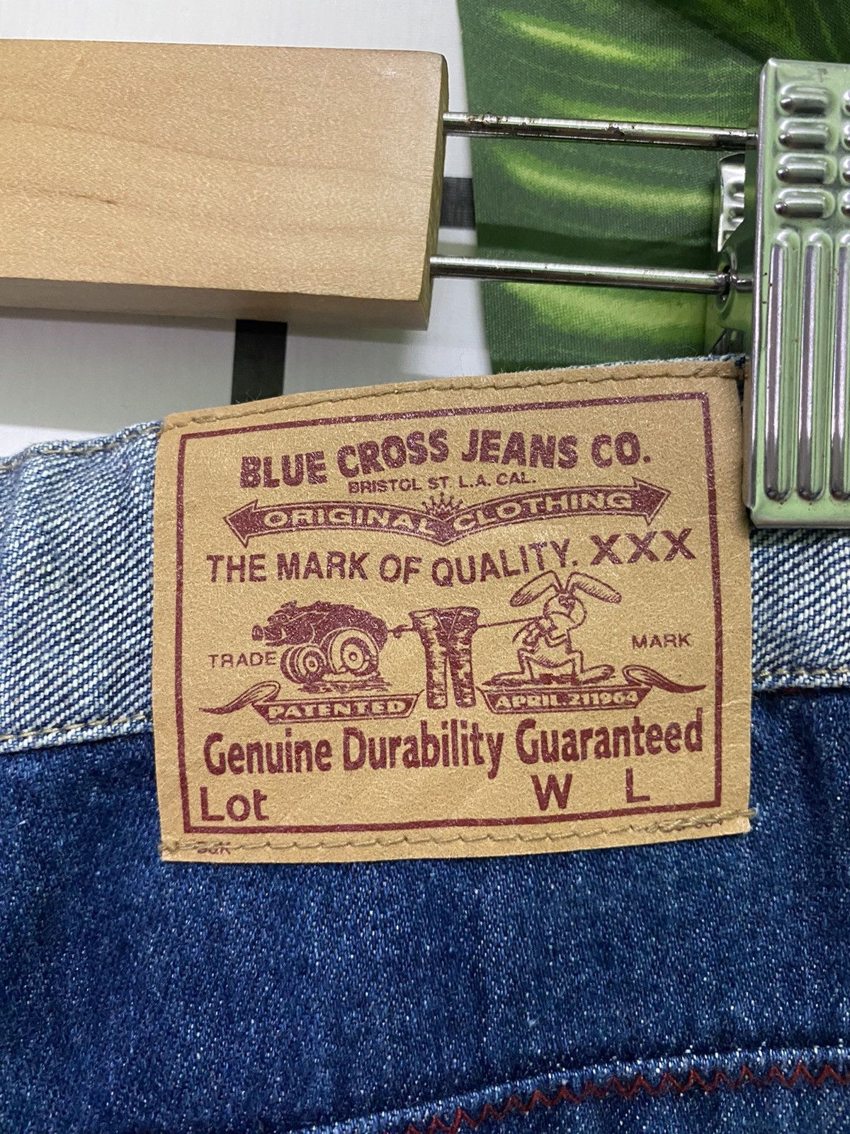 Japanese Brand BLUE CROSS JEANS Japan Multipocket Evisu Style Pants Size US 26 / EU 42 - 12 Thumbnail