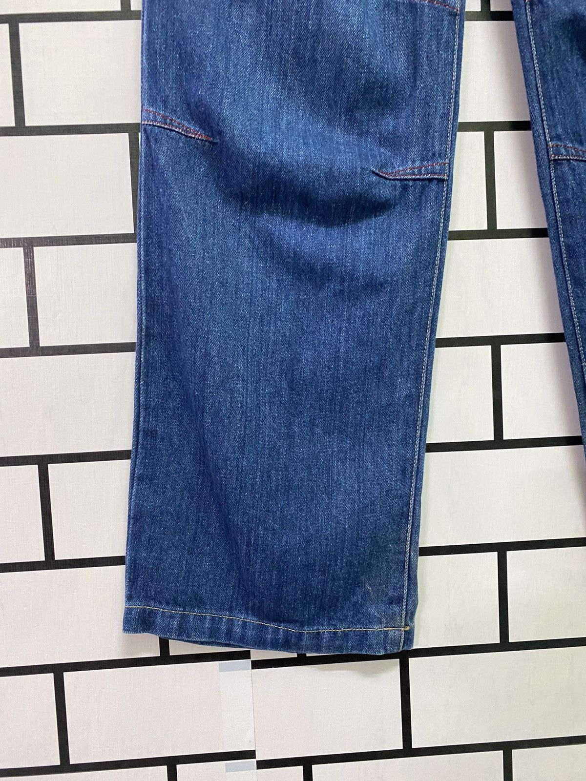 Japanese Brand BLUE CROSS JEANS Japan Multipocket Evisu Style Pants Size US 26 / EU 42 - 6 Thumbnail