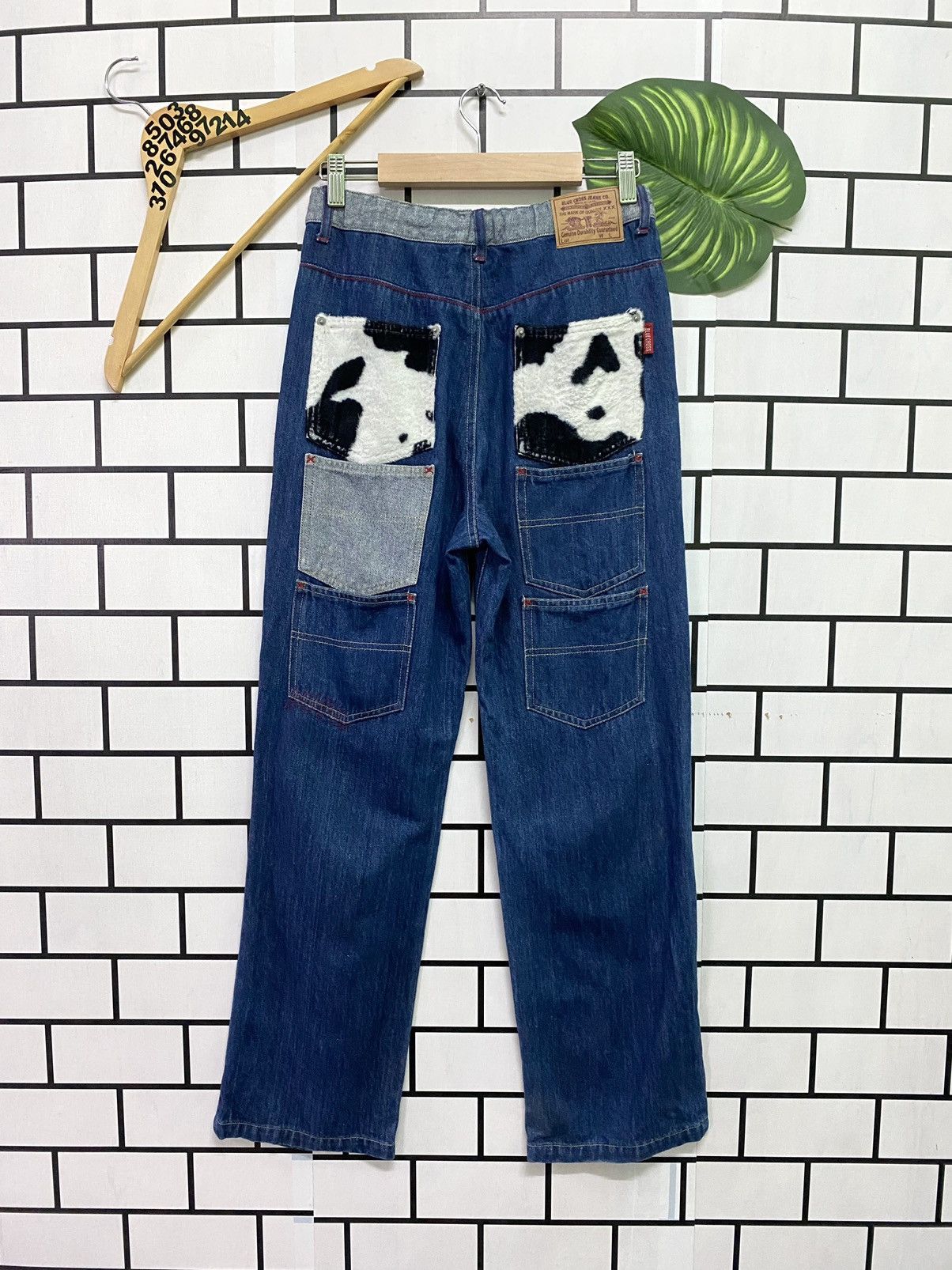 Japanese Brand BLUE CROSS JEANS Japan Multipocket Evisu Style Pants Size US 26 / EU 42 - 1 Thumbnail