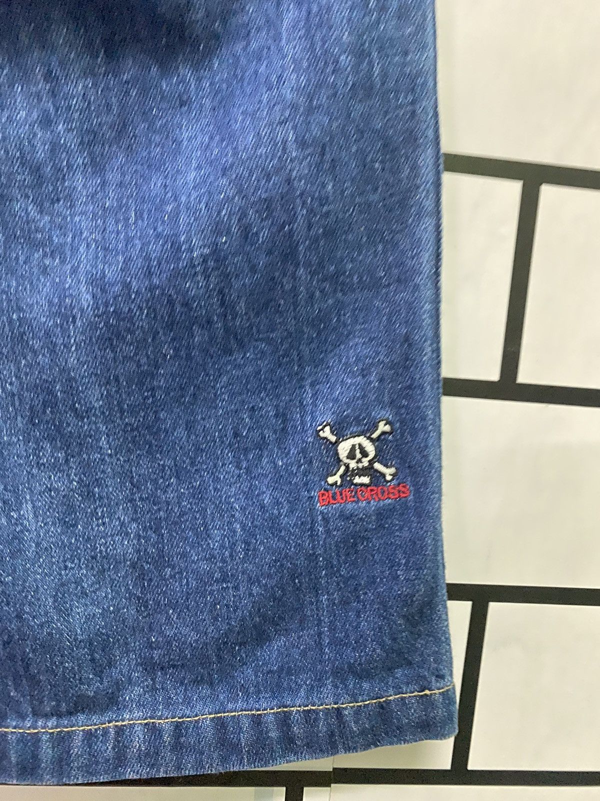 Japanese Brand BLUE CROSS JEANS Japan Multipocket Evisu Style Pants Size US 26 / EU 42 - 9 Thumbnail