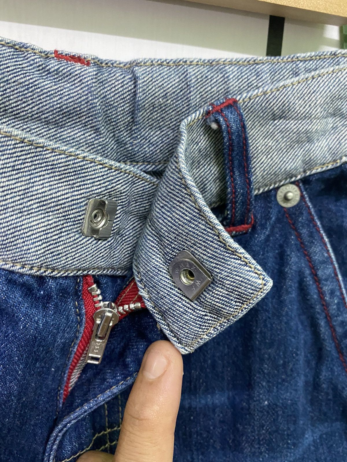 Japanese Brand BLUE CROSS JEANS Japan Multipocket Evisu Style Pants Size US 26 / EU 42 - 19 Thumbnail