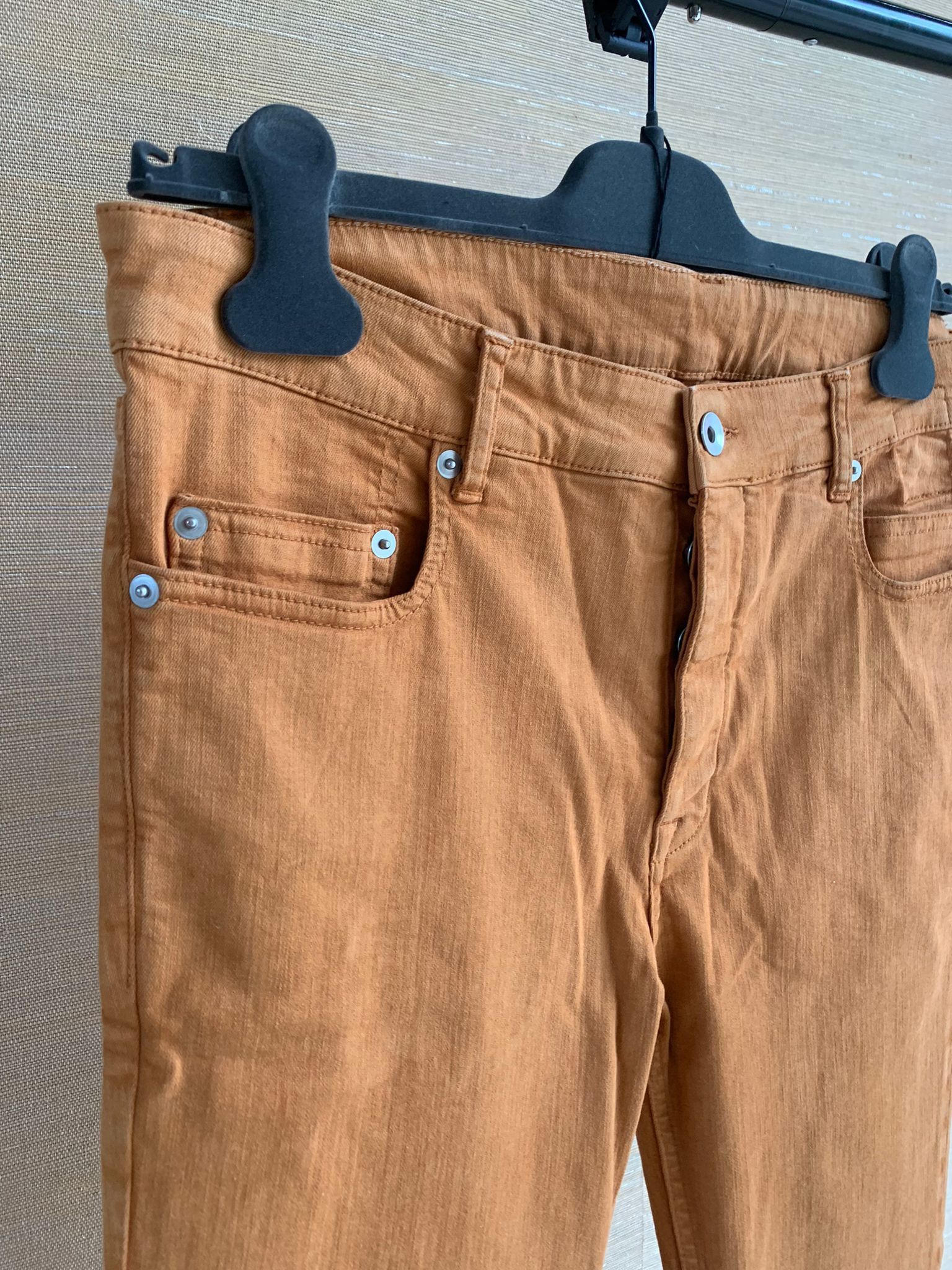 Rick Owens Drkshdw Beautiful Tyrone Cut Denim in Tangerine color Size US 31 - 6 Thumbnail