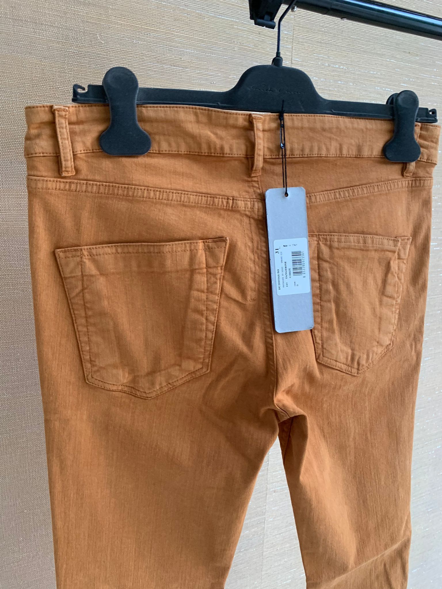 Rick Owens Drkshdw Beautiful Tyrone Cut Denim in Tangerine color Size US 31 - 15 Thumbnail