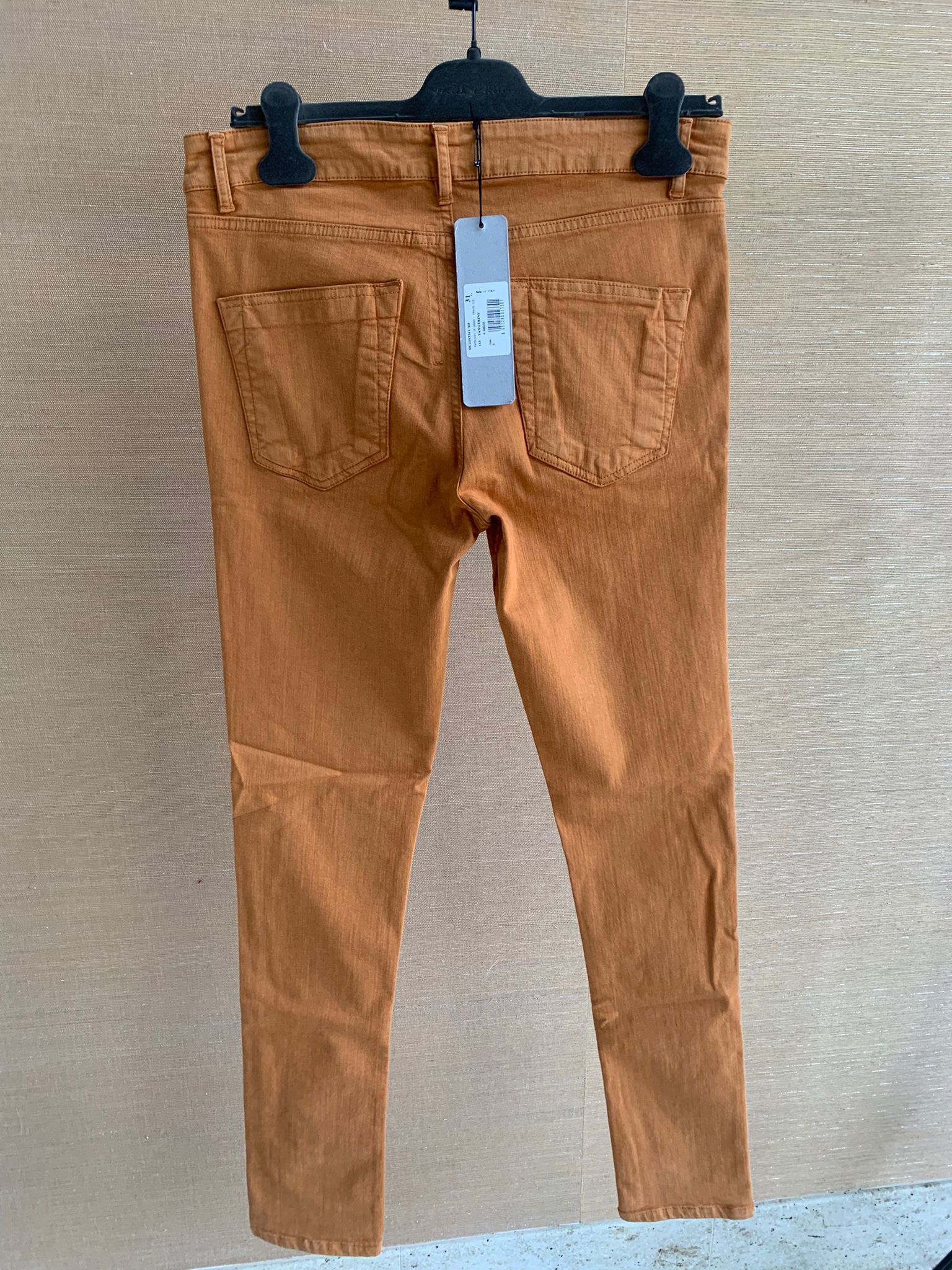 Rick Owens Drkshdw Beautiful Tyrone Cut Denim in Tangerine color Size US 31 - 16 Thumbnail