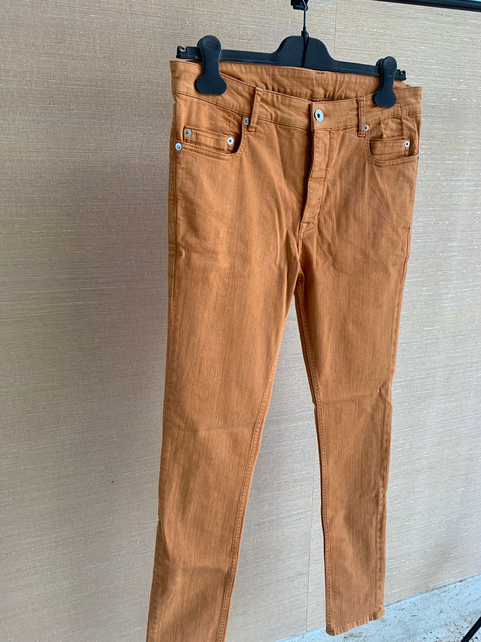 Rick Owens Drkshdw Beautiful Tyrone Cut Denim in Tangerine color Size US 31 - 5 Thumbnail