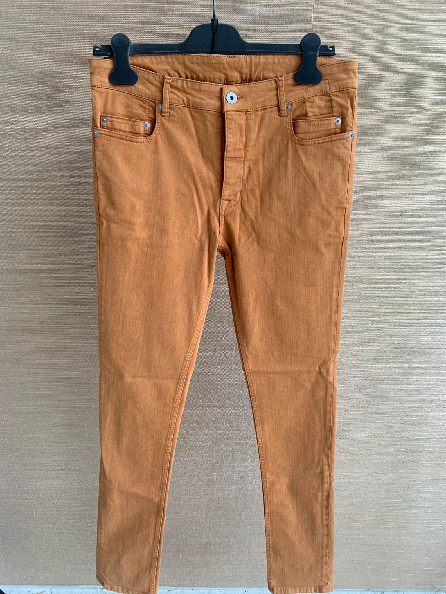 Rick Owens Drkshdw Beautiful Tyrone Cut Denim in Tangerine color Size US 31 - 2 Thumbnail