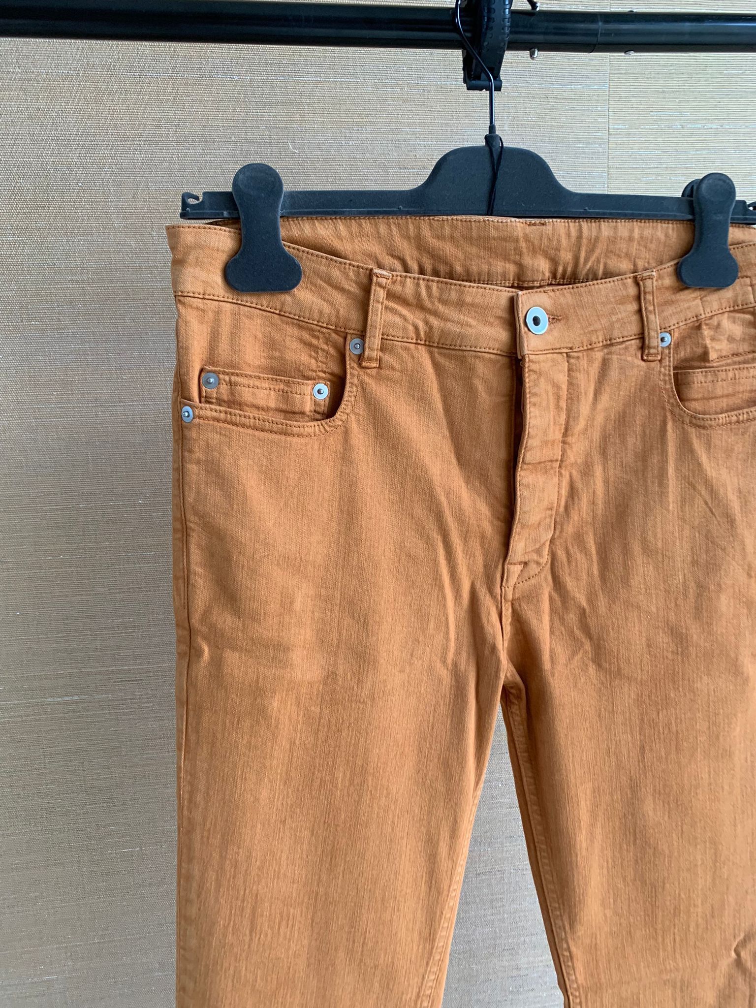 Rick Owens Drkshdw Beautiful Tyrone Cut Denim in Tangerine color Size US 31 - 4 Thumbnail